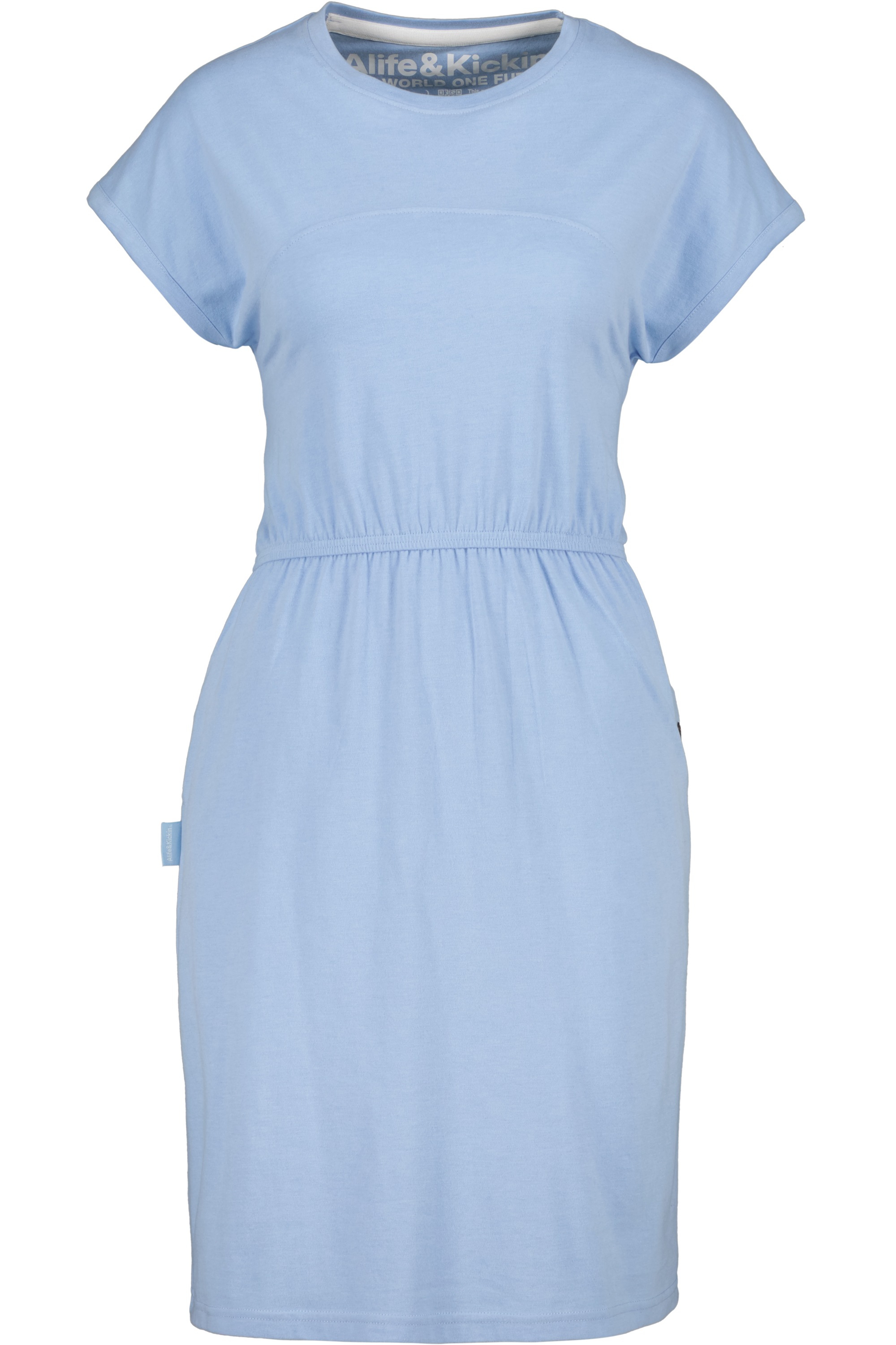 ALIFE & KICKIN Damen Blusenkleid "Damen ShallyAK", blau, Gr. XL, 60% Baumwolle, 40% Polyester, Kleider