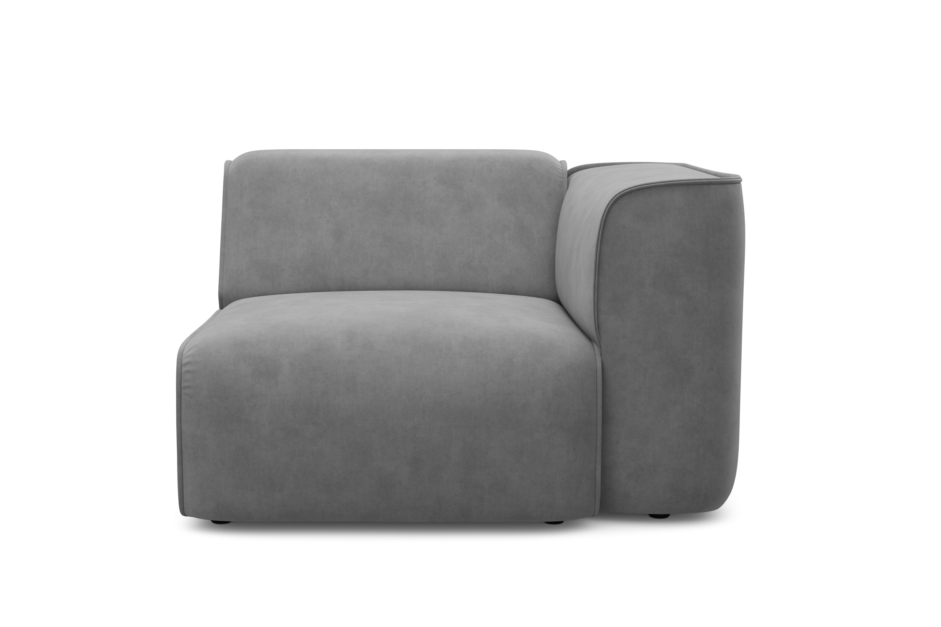 OTTO home Sessel "Sofa-Eckelement, Maße B/T/H: 109/97/46 cm" als Modul oder separat verwendbar, für individuelle Zusammenstellung