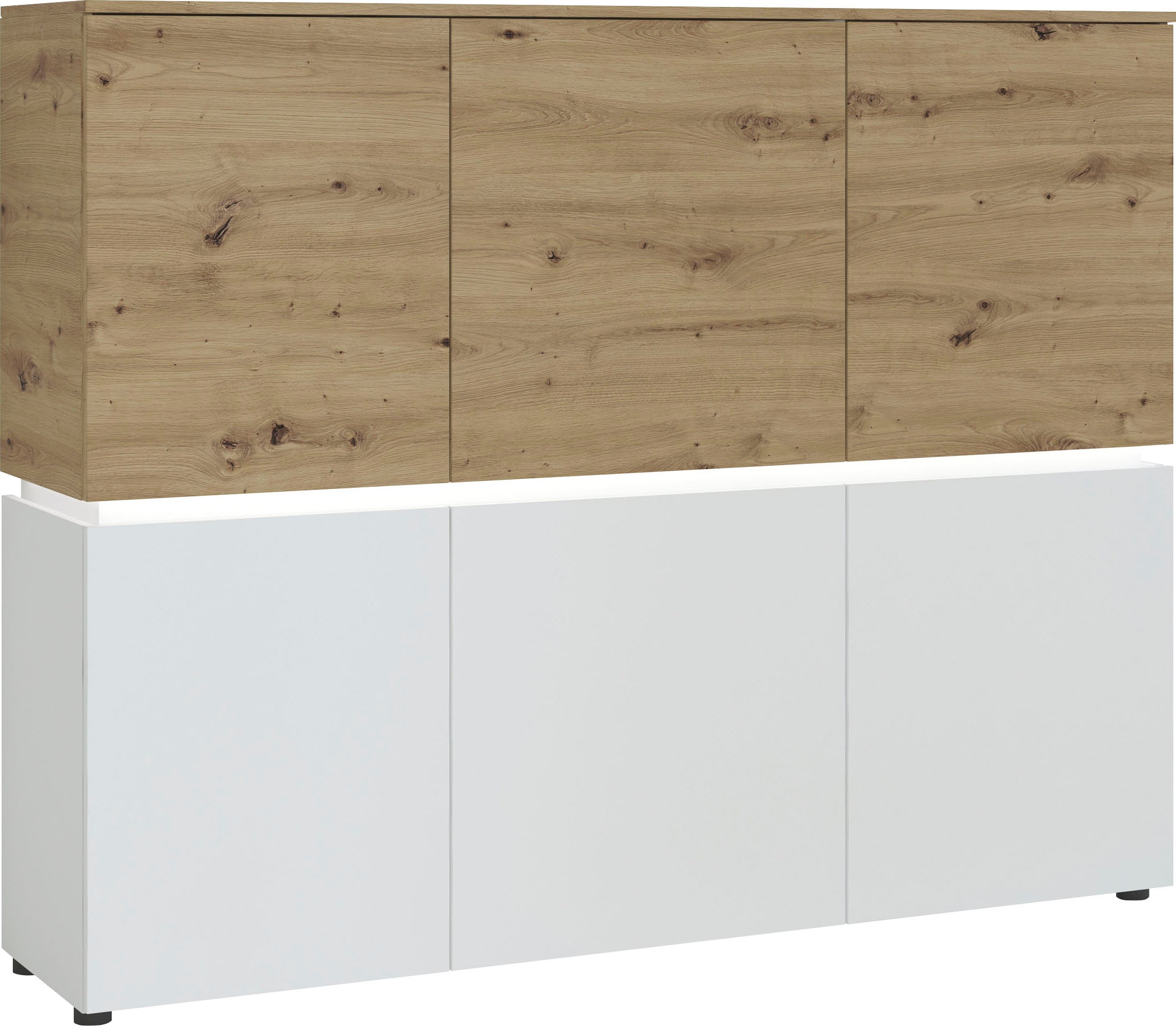 Home affaire Highboard "Luci" Breite 165,5 cm günstig online kaufen