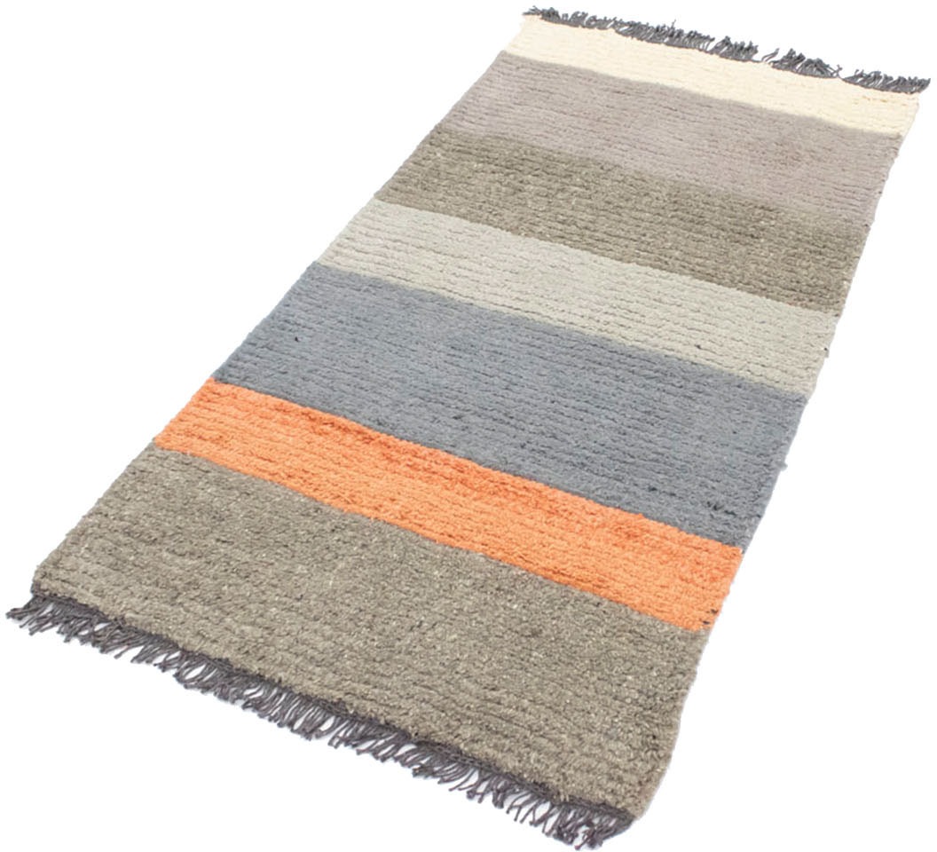 morgenland Wollteppich »Nepal Teppich handgeknüpft BAUR rechteckig, mehrfarbig«, | handgeknüpft