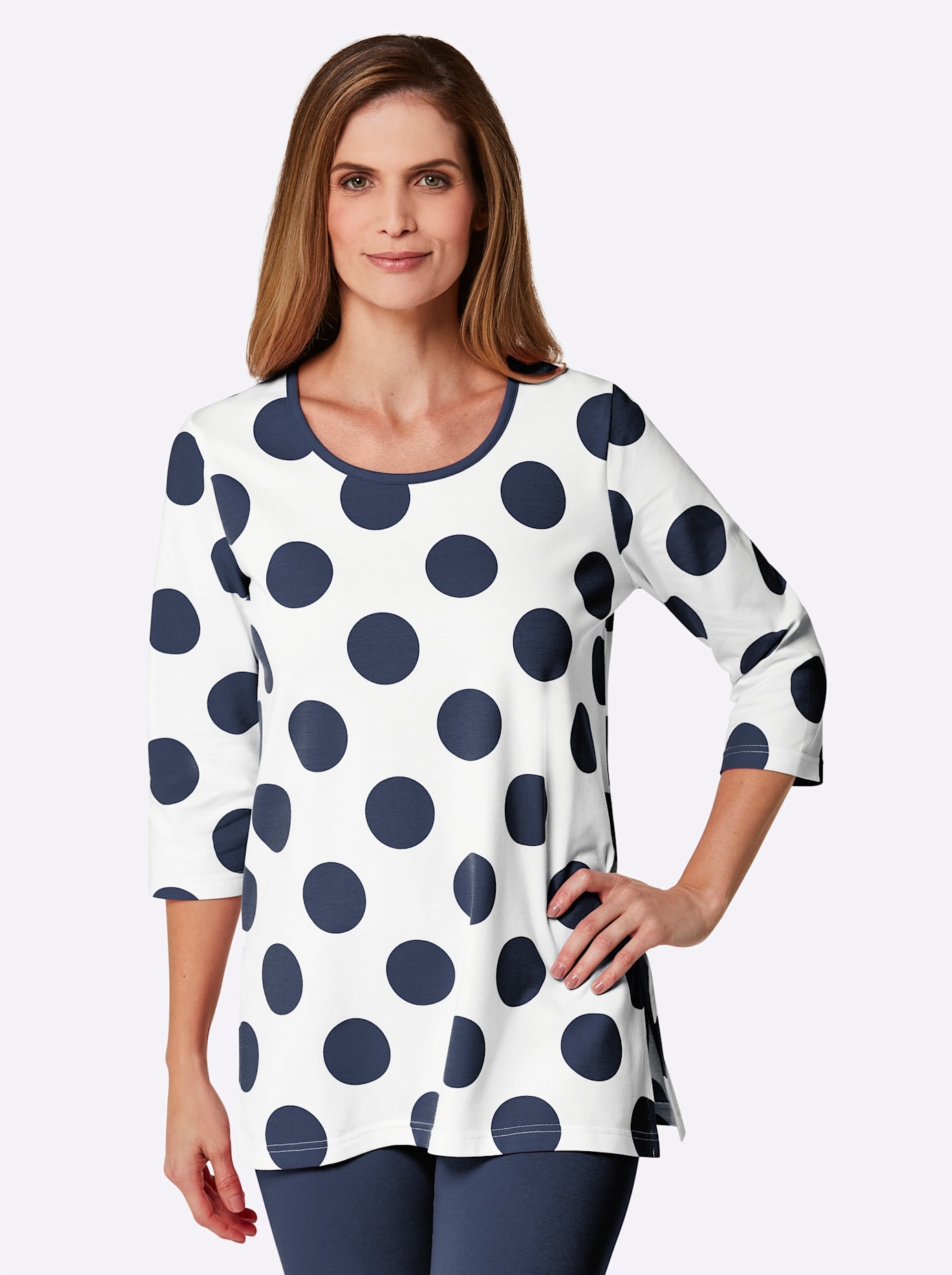 feel good Rundhalsshirt »Longshirt«, (1 tlg.)