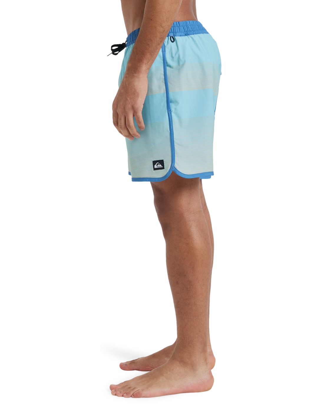 Quiksilver Short de bain homme Surfsilk Scallop Volley 16 bleu clair   S 2