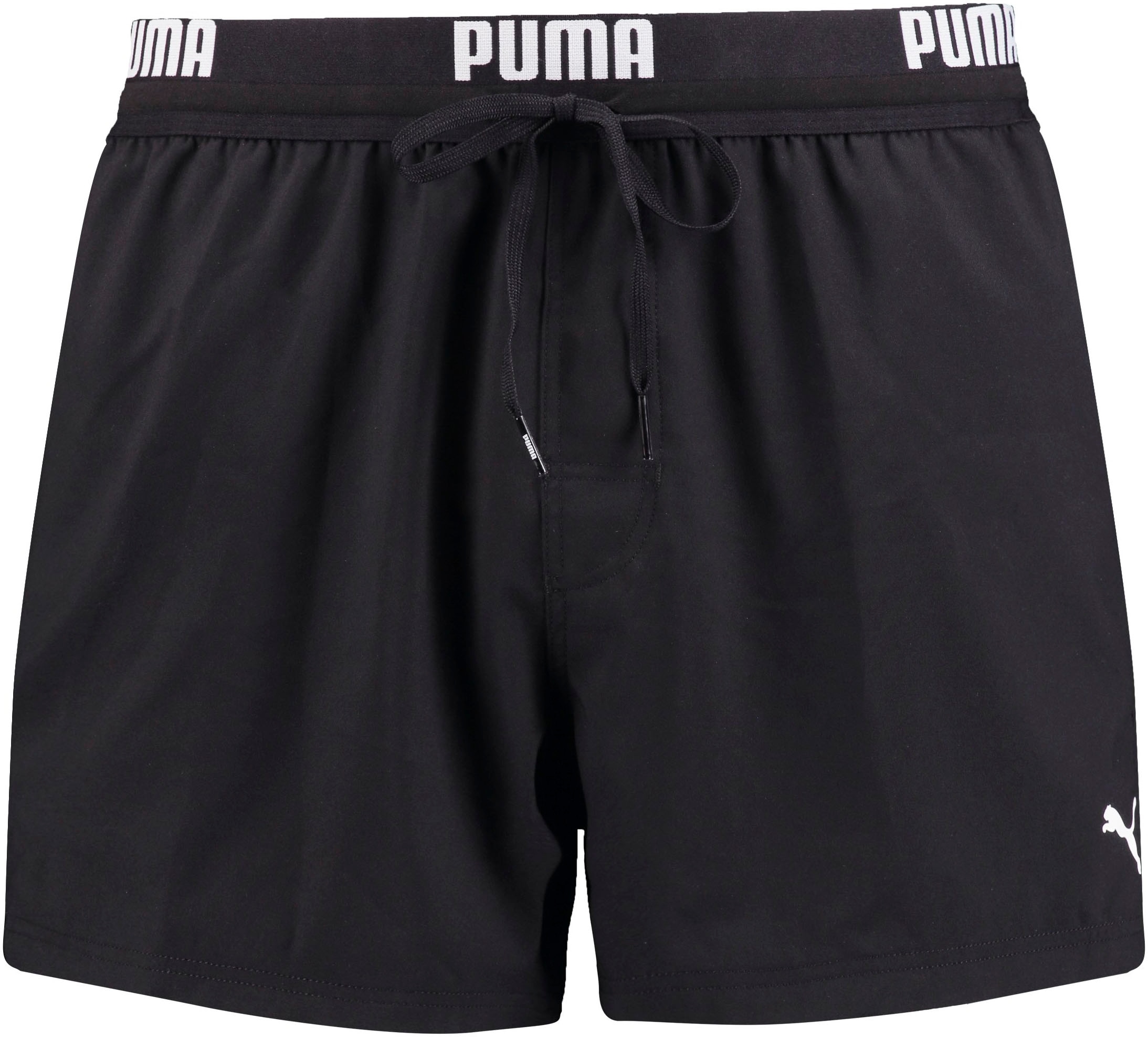 PUMA Badeshorts, mit elastischem Logobund