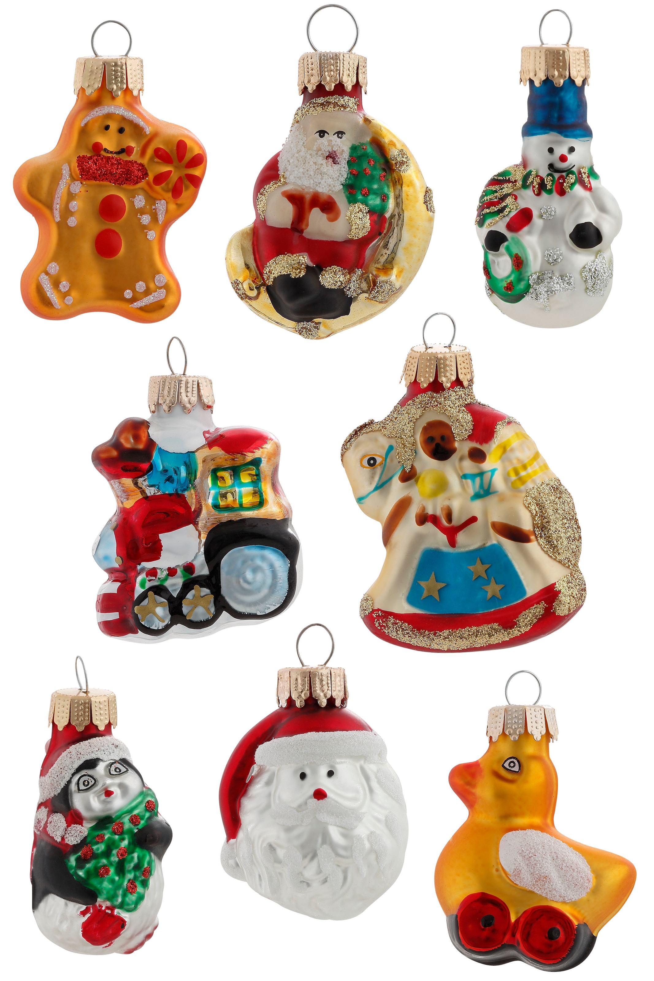 my home Christbaumschmuck »Eick, Weihnachtsdeko, tlg.), 24 Minifiguren, (Set, Christbaumschmuck«, handdekoriert BAUR kaufen 