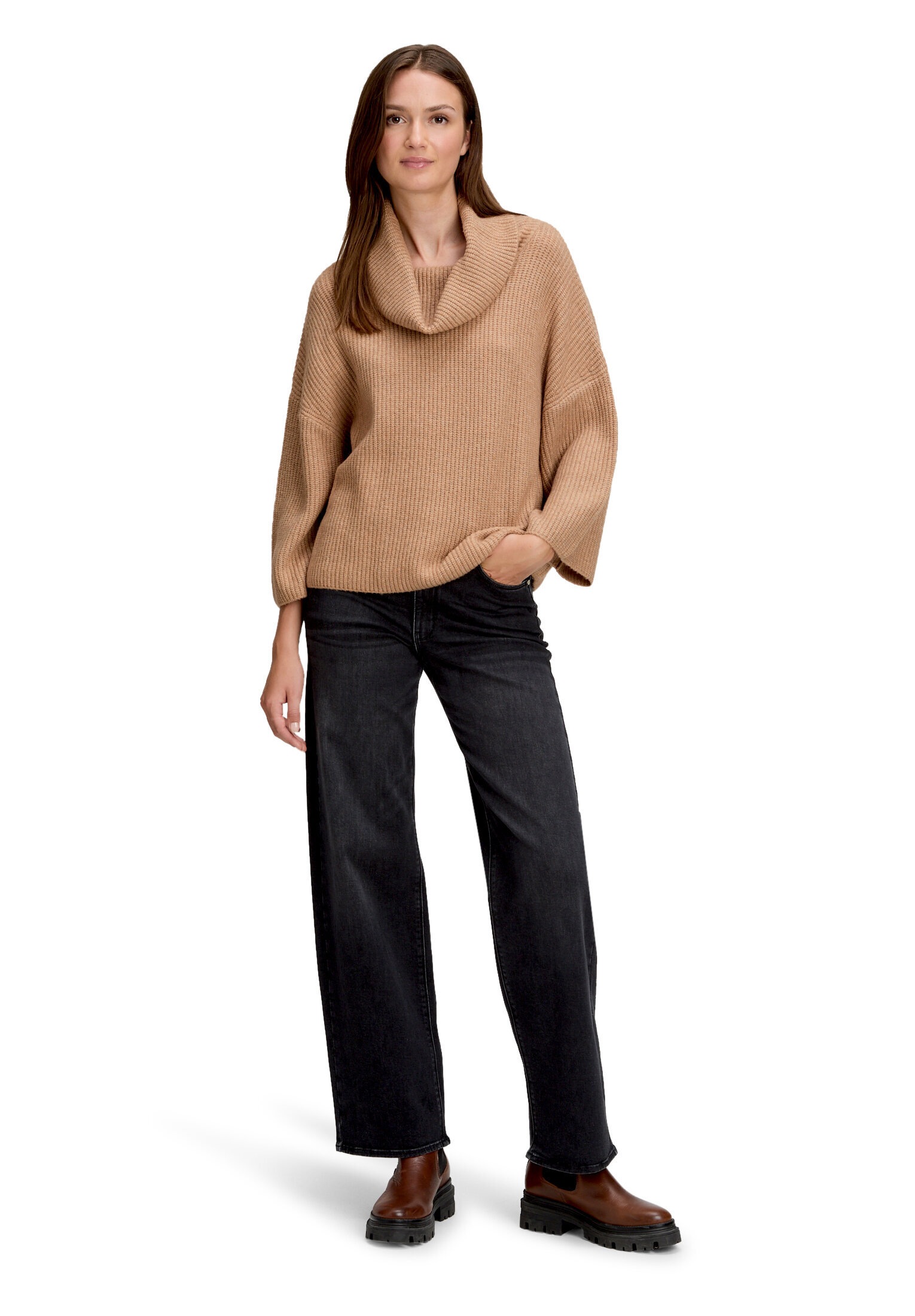 Betty&Co Strickpullover »Damen mit Kragen« 1 Stk.