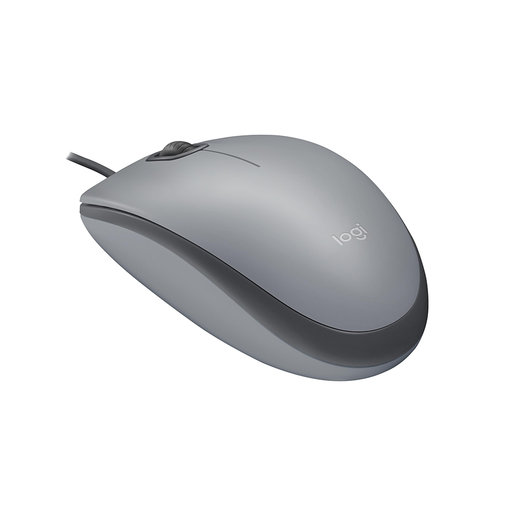 Logitech Gaming-Maus »M110 Silent - MID GRAY - EMEA«, kabelgebunden