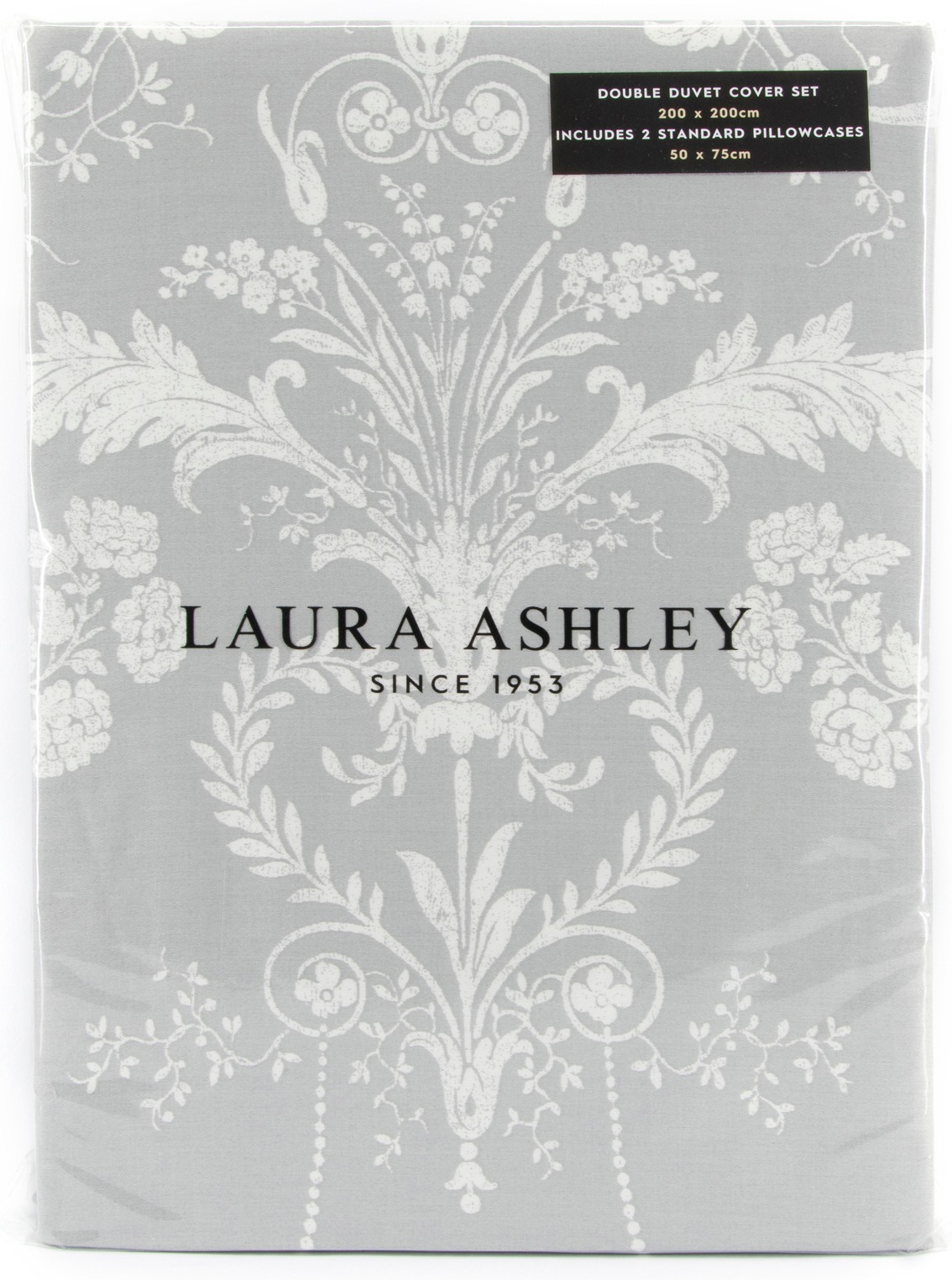 LAURA ASHLEY Wendebettwäsche "Josette, aus Baumwoll Satin," 3 tlg. mit flor günstig online kaufen