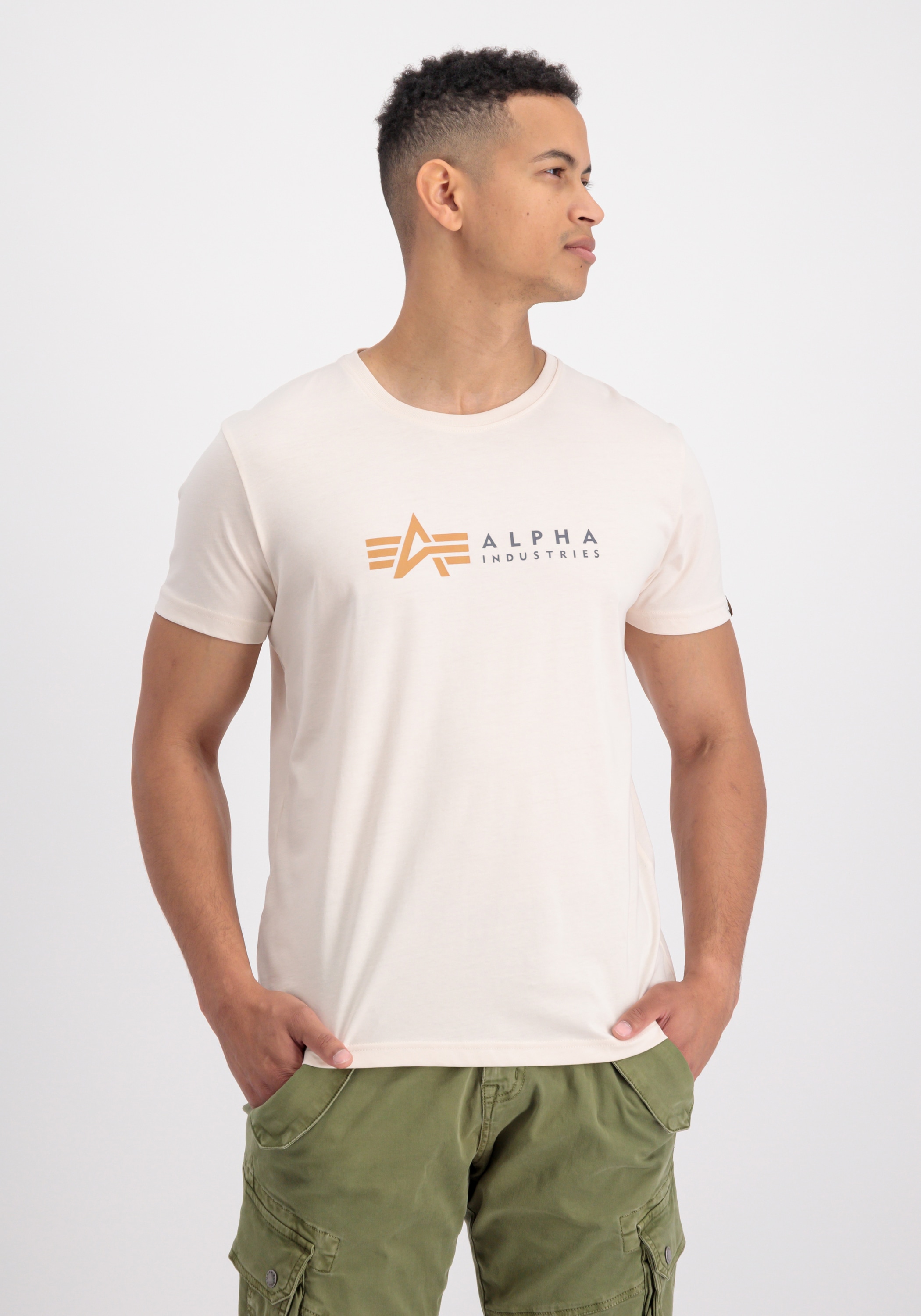 Alpha Industries T-Shirt »Alpha Industries Men - T-Shirts Alpha Label T«