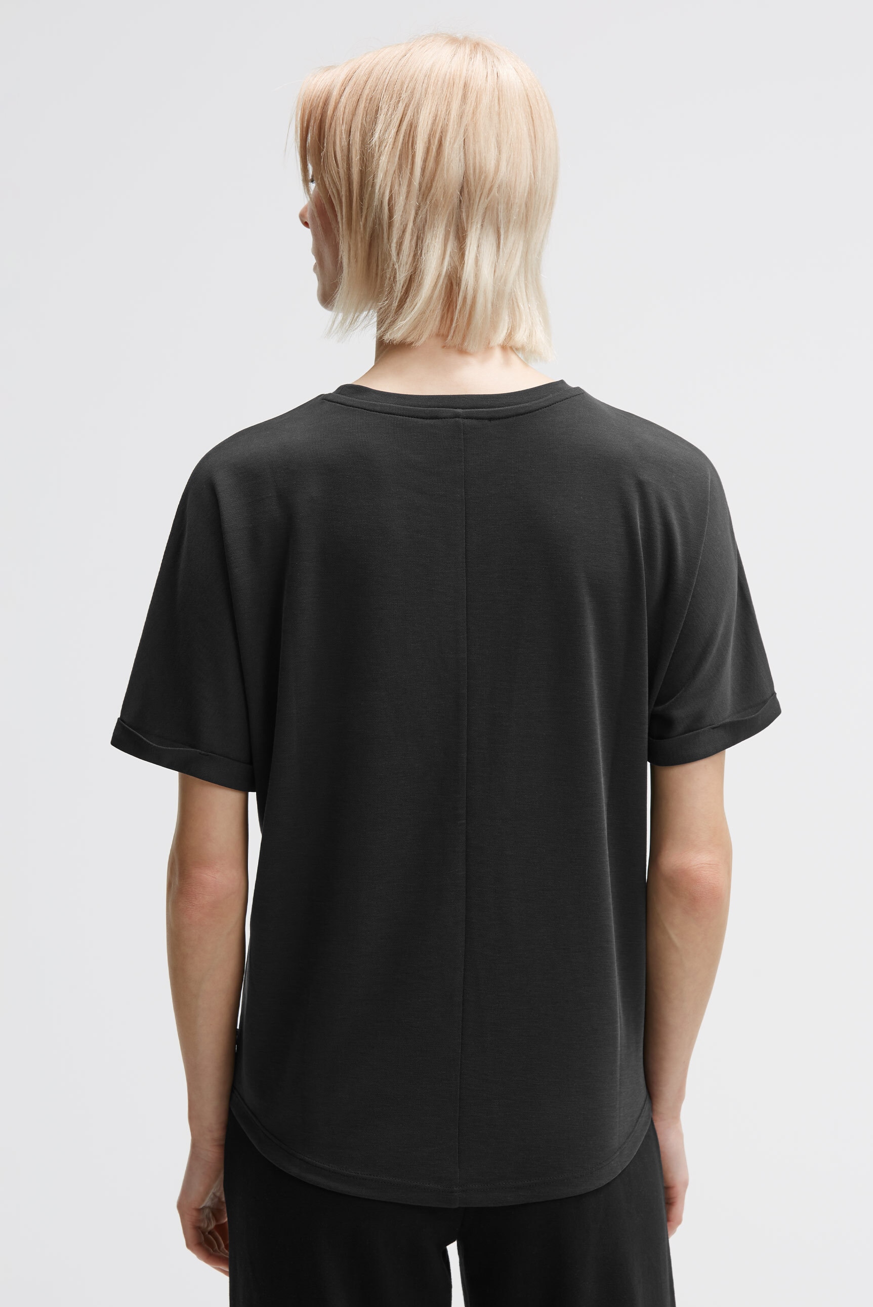 SOCCX Rundhalsshirt, mit Fledermausärmeln