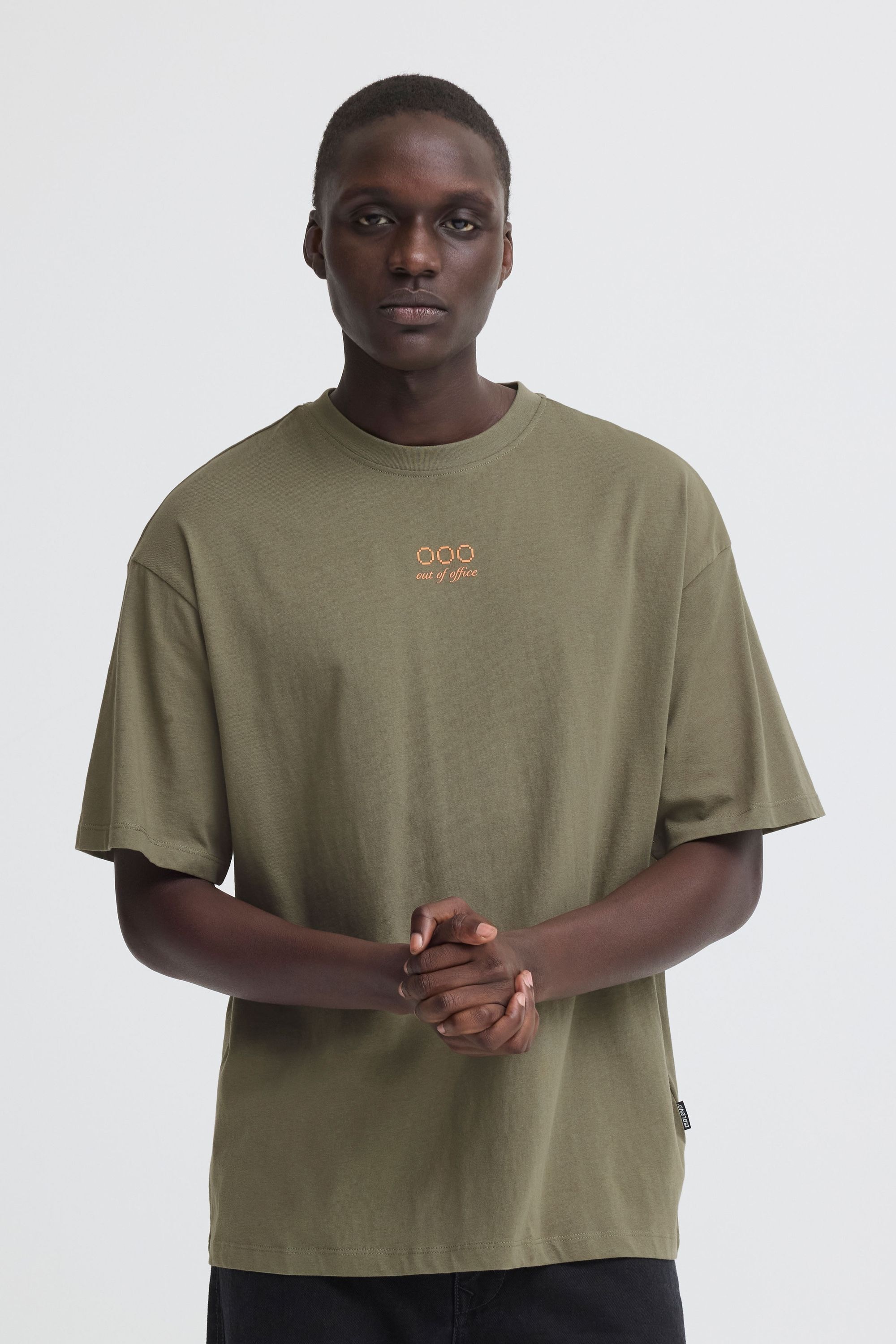 Blend Rundhalsshirt "BHKyle Backprint" Modisches T-Shirt mit Backprint günstig online kaufen