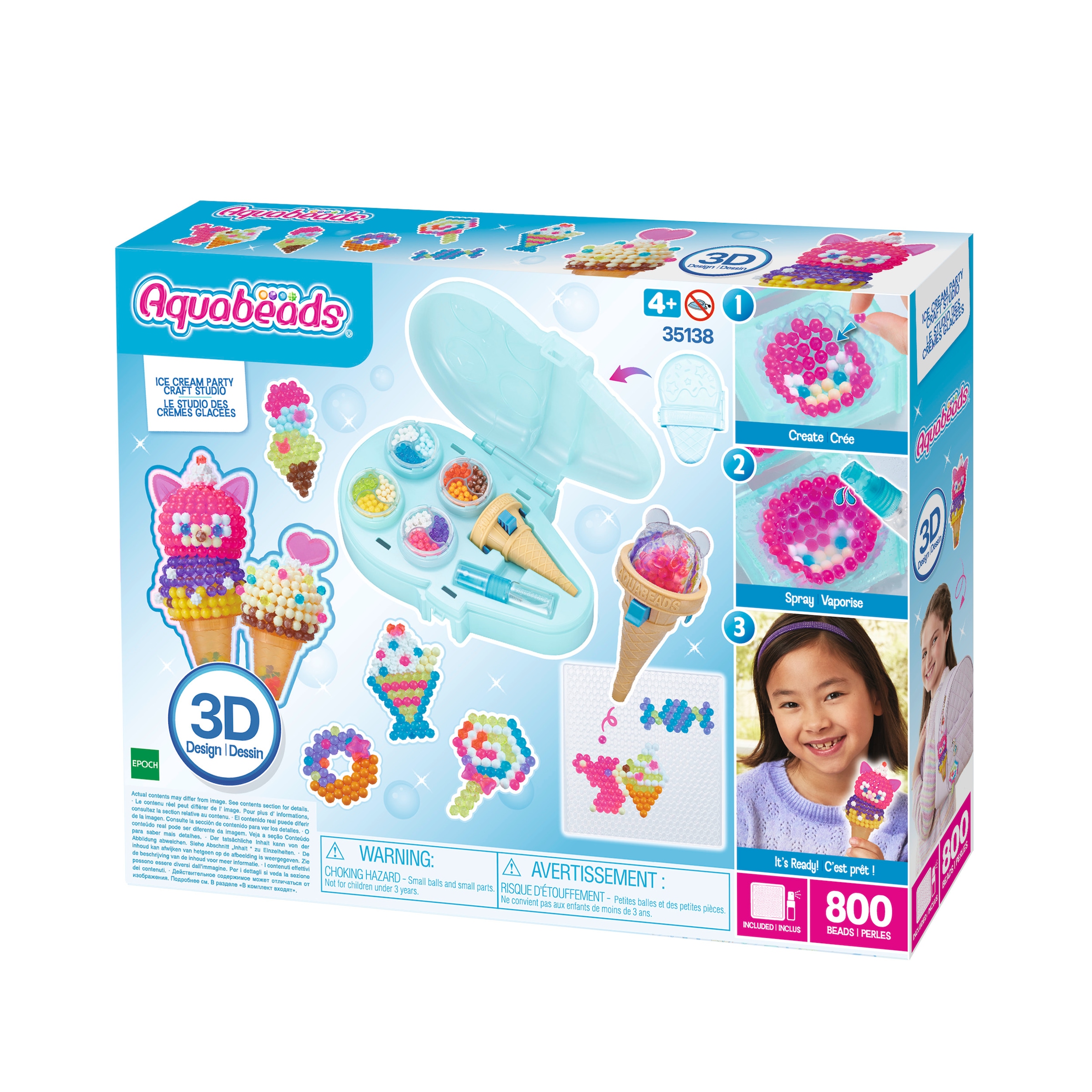 Aquabeads Kreativset »Eis Party Bastelset«