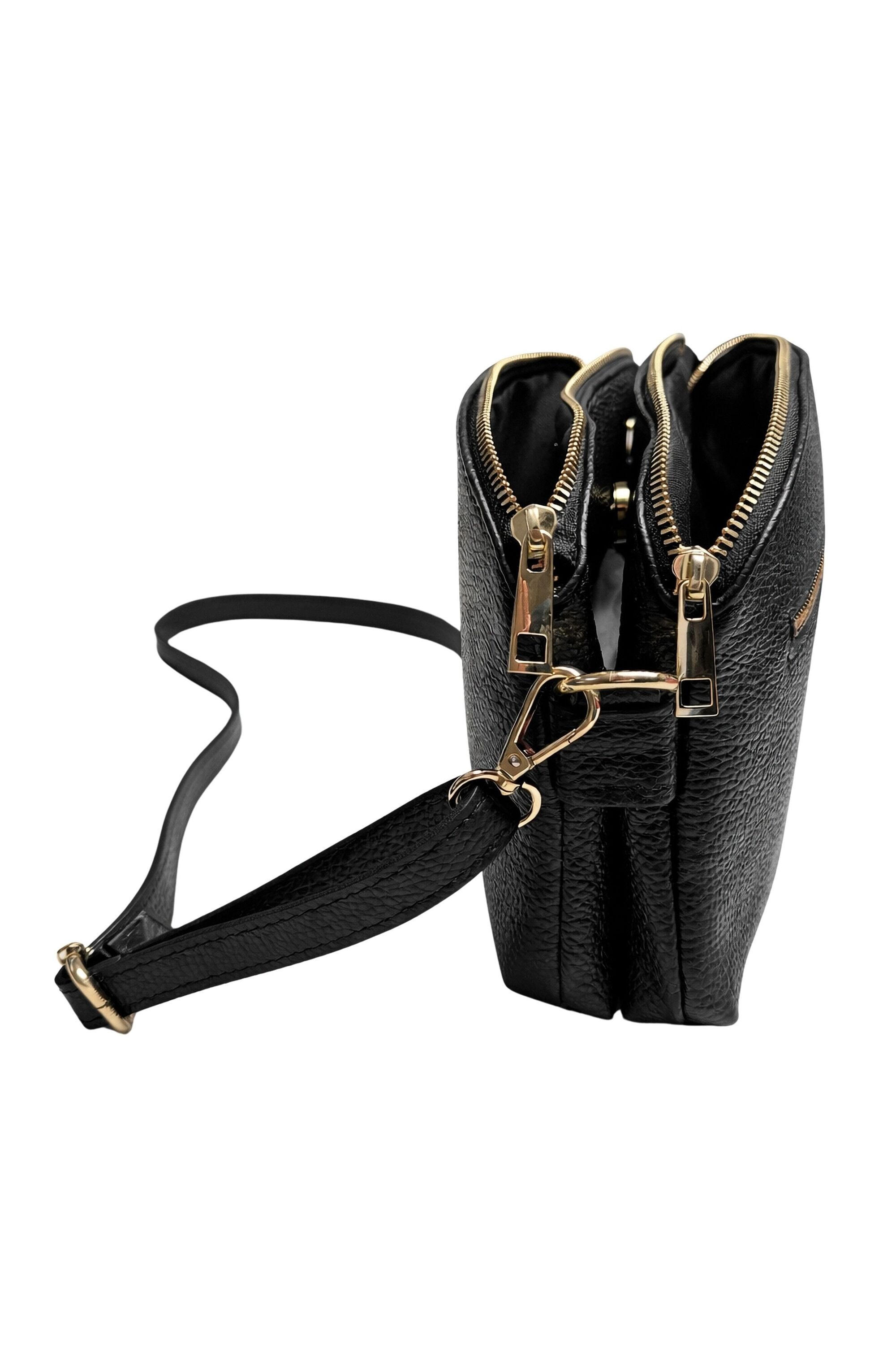 COLLEZIONE ALESSANDRO Umhängetasche »Wien« aus echtem Leder, mit separaten Fächern