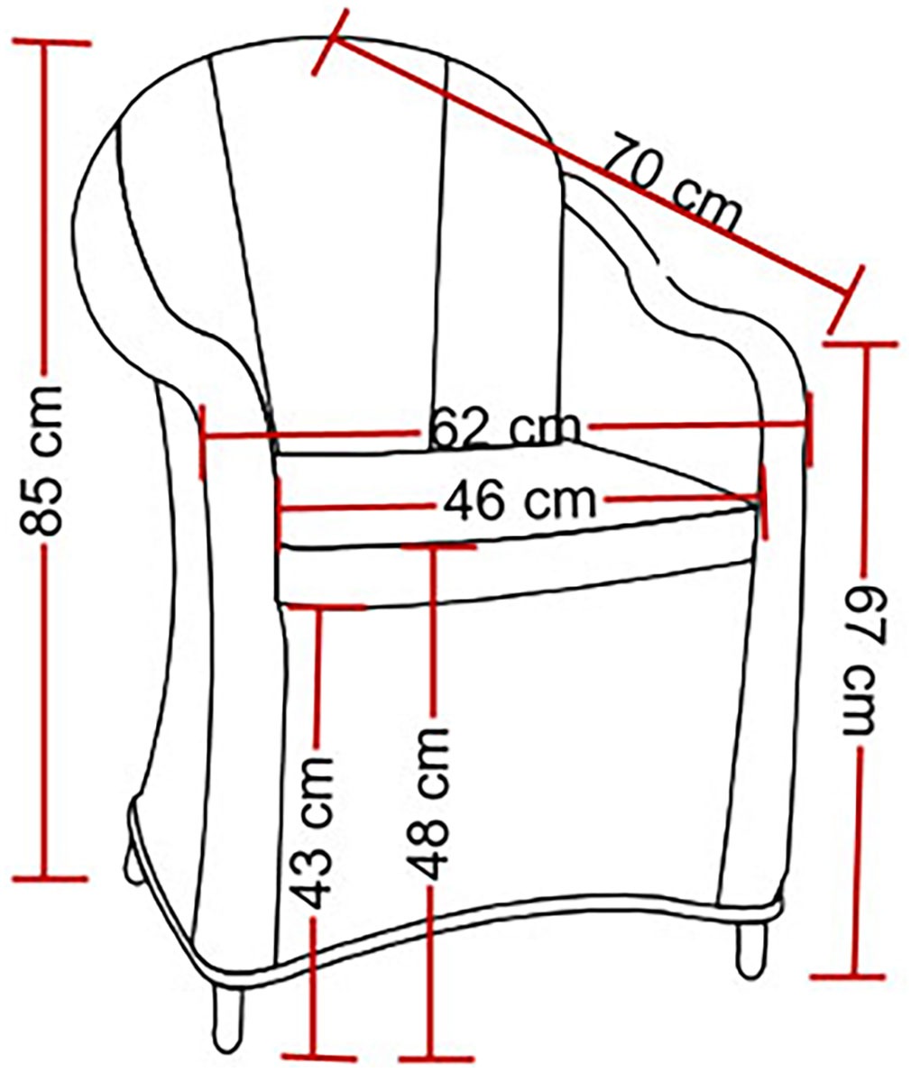 Destiny Garten-Essgruppe »MALAGA SAN MARINO Essgruppe 4 Se + Tisch OV 180x90cm holzf.« Set, 