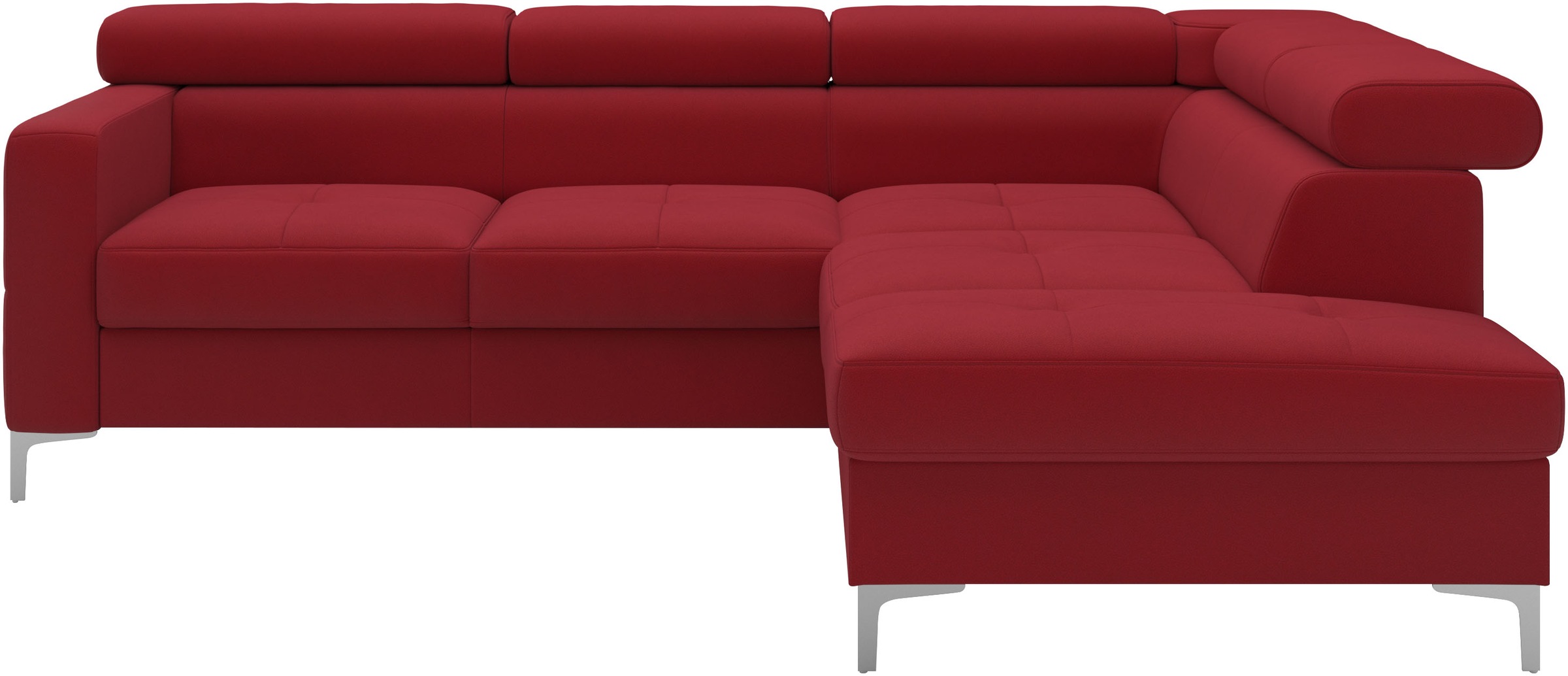 COTTA Ecksofa »Sammy L-Form«, mit Kopfteilverstellung, wahlweise mit Bettfunktion & Bettkasten