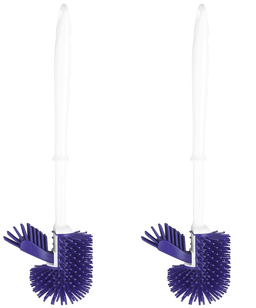 Thumbnail - Maximex WC-Garnitur "Hygiene-Set" 2 Stk. aus Polypropylen thermoplastisches Gummi (TPR) WC-Bürstenhalter, Klobürsten mi...