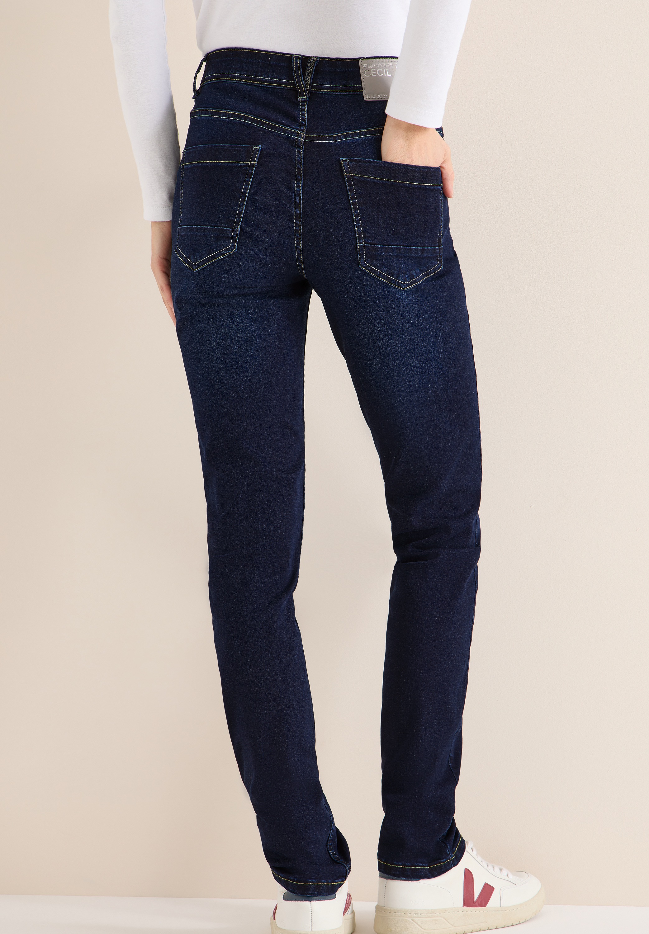 Thumbnail - Cecil Slim-fit-Jeans "Style Scarlett" mit Stretch