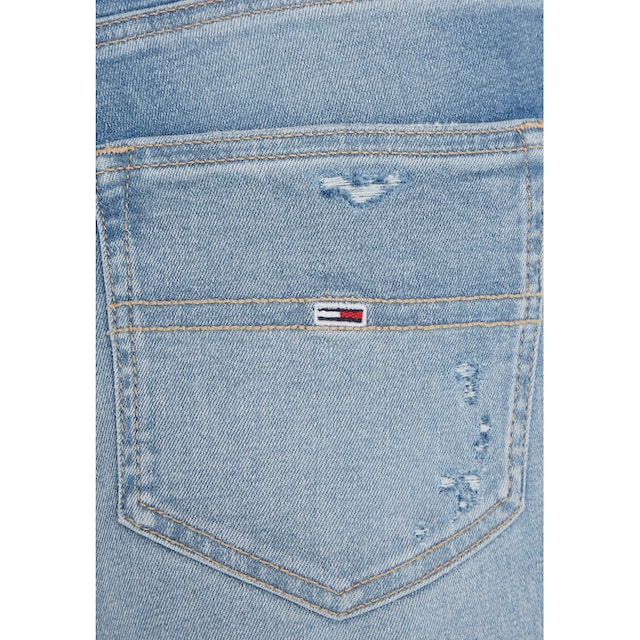 Tommy Jeans Skinny-fit-Jeans »SYLVIA HR SSKN ANK CG7216«, mit Logobadge und  Logostickerei für kaufen | BAUR