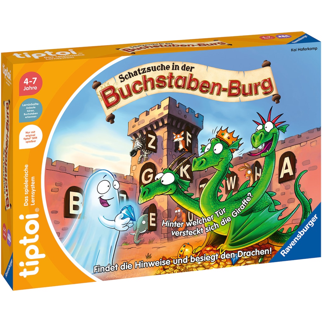 Ravensburger Spiel »tiptoi® Schatzsuche in der Buchstaben-Burg«