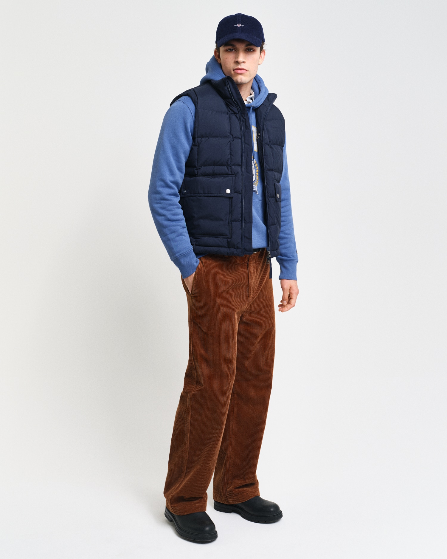 Gant Steppweste »MID DOWN VEST«, mit modischer Steppung