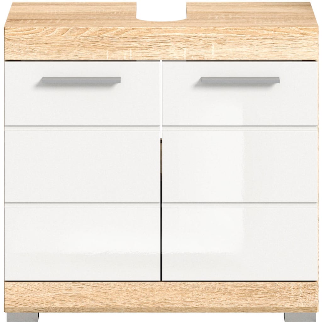 INOSIGN Waschbeckenunterschrank »Siena«, (1 St.), Badmöbel Badschrank, 2 Türen, Breite 60 cm