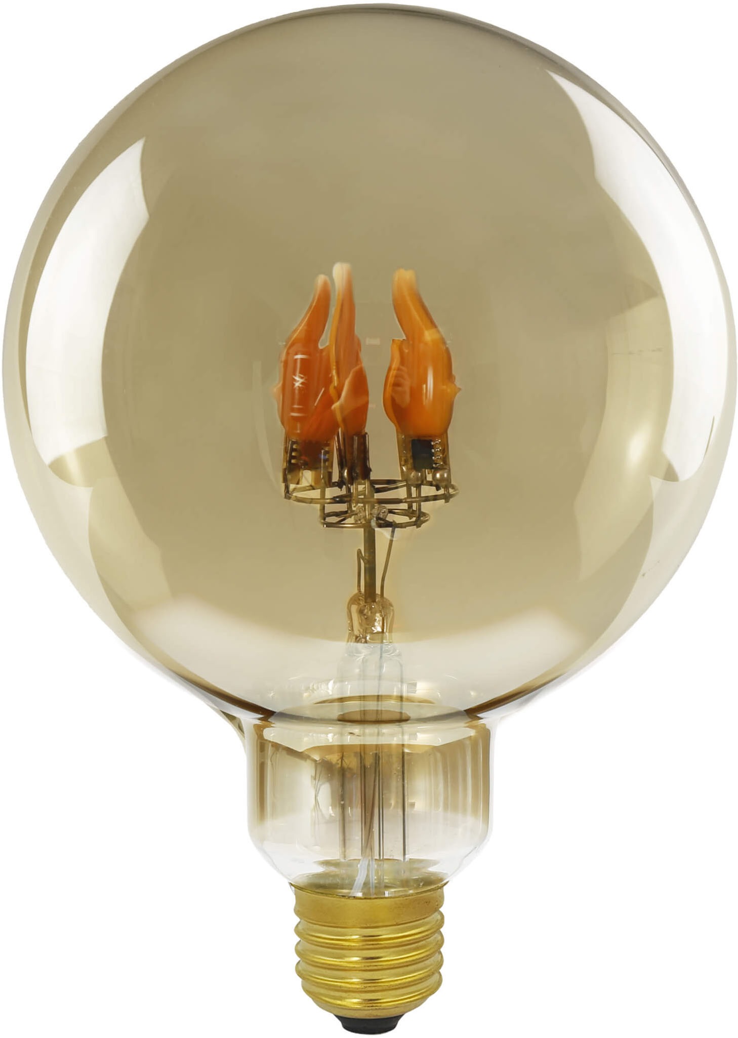 SEGULA LED-Filament "LED Globe 125 up smokey grau, E27", L:18cm Ø:12,5cmsmokey, Leuchtmittel