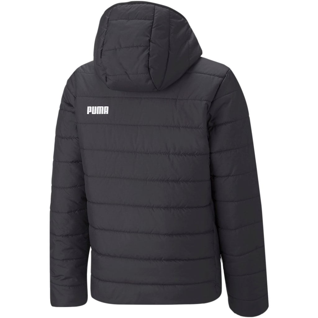 PUMA Winterjacke »ESS HOODED PADDED JACKET«, mit Kapuze