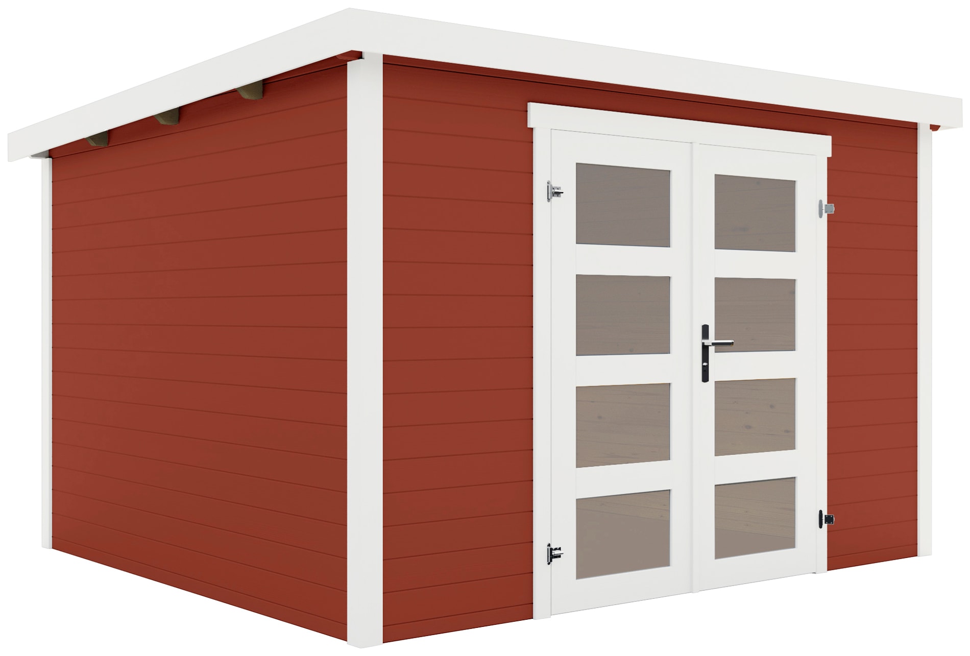 LASITA MAJA Gartenhaus "Zambezi 7" Blockbohlenhaus 28mm