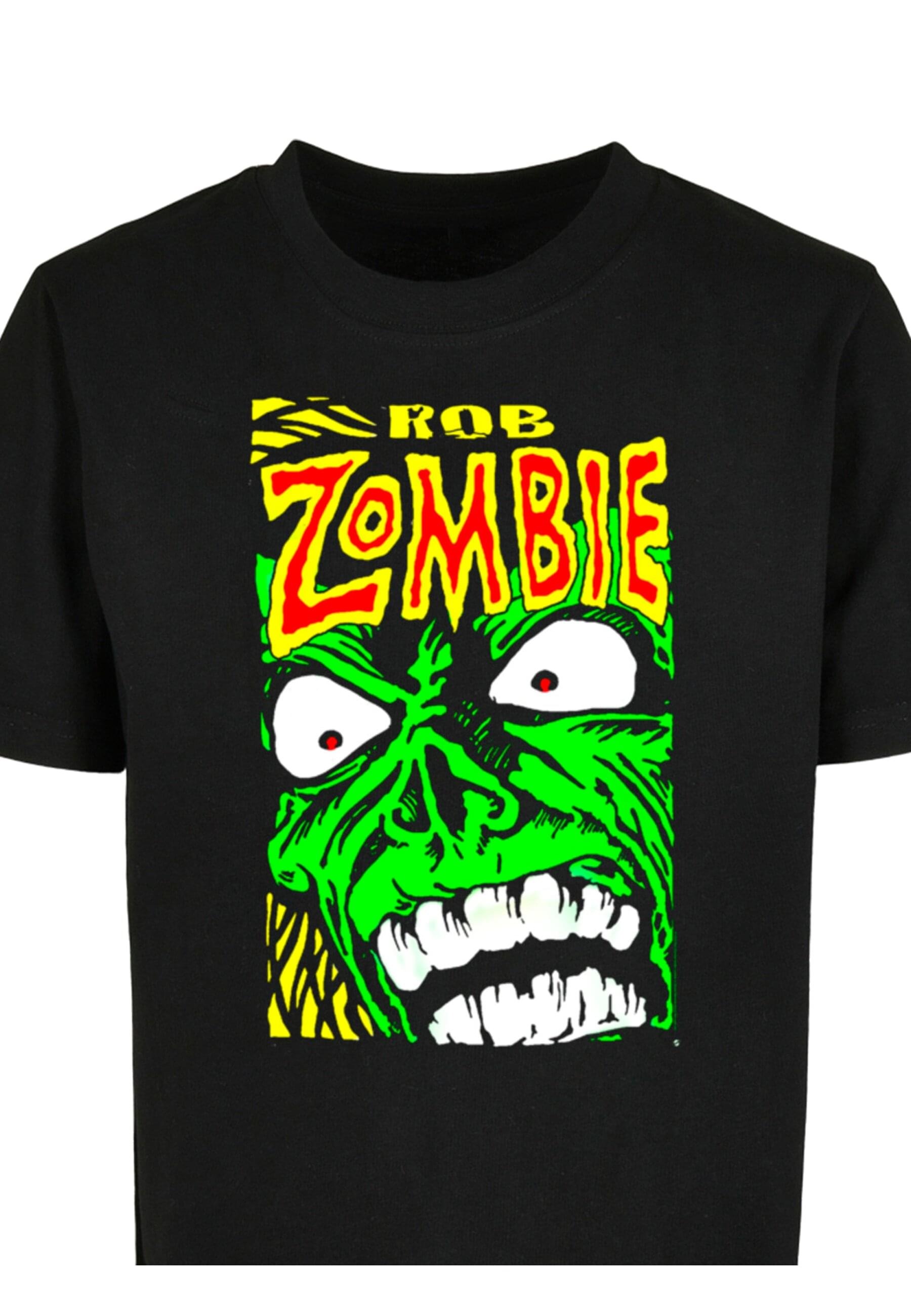 Merchcode T-Shirt »Merchcode Herren Kids Rob Zombie - Zombie Basic Tee 2.0«, (1 tlg.)