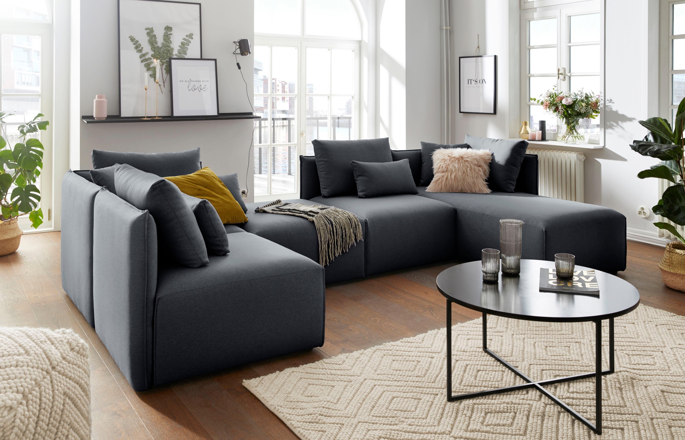 andas Sofa-Eckelement - vielen kaufen Zusammenstellen; und Farben Modul »Nöre«, | (1 BAUR zum St.), in Bezugsqualitäten