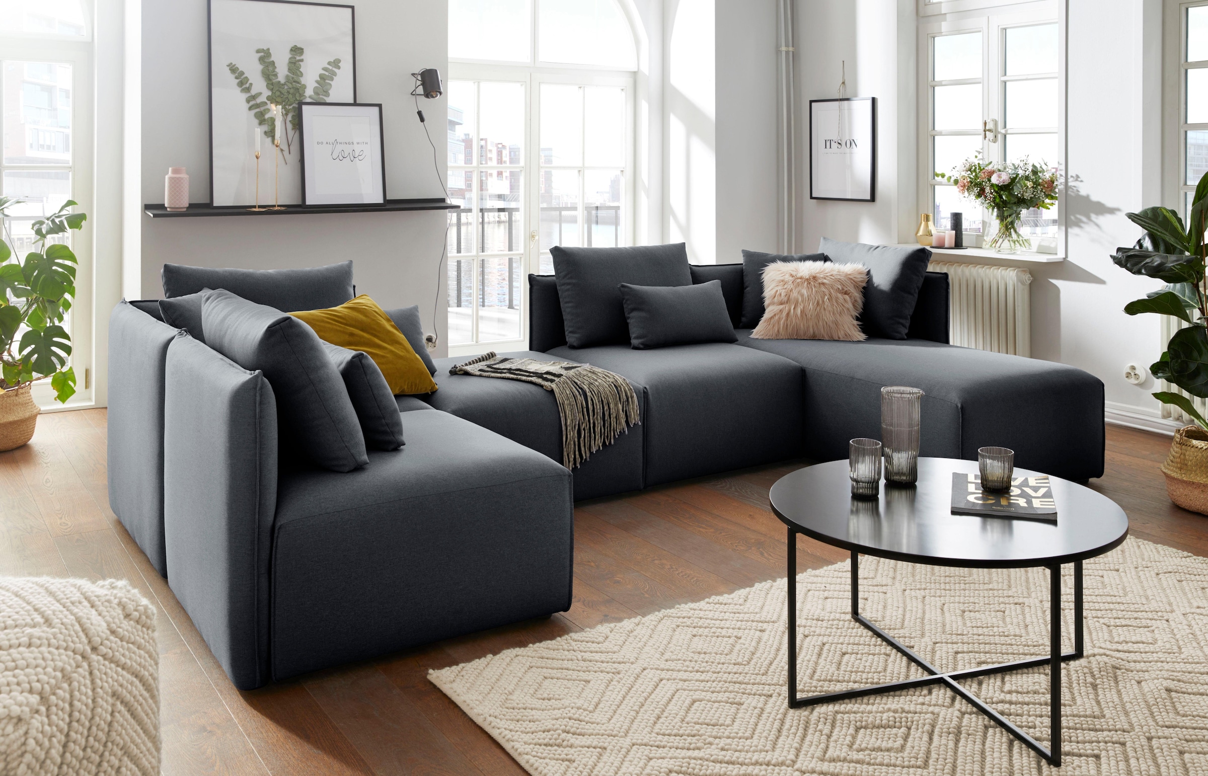 andas Sofa-Eckelement vielen - zum | »Nöre«, Modul Bezugsqualitäten und kaufen in Zusammenstellen; BAUR St.), Farben (1