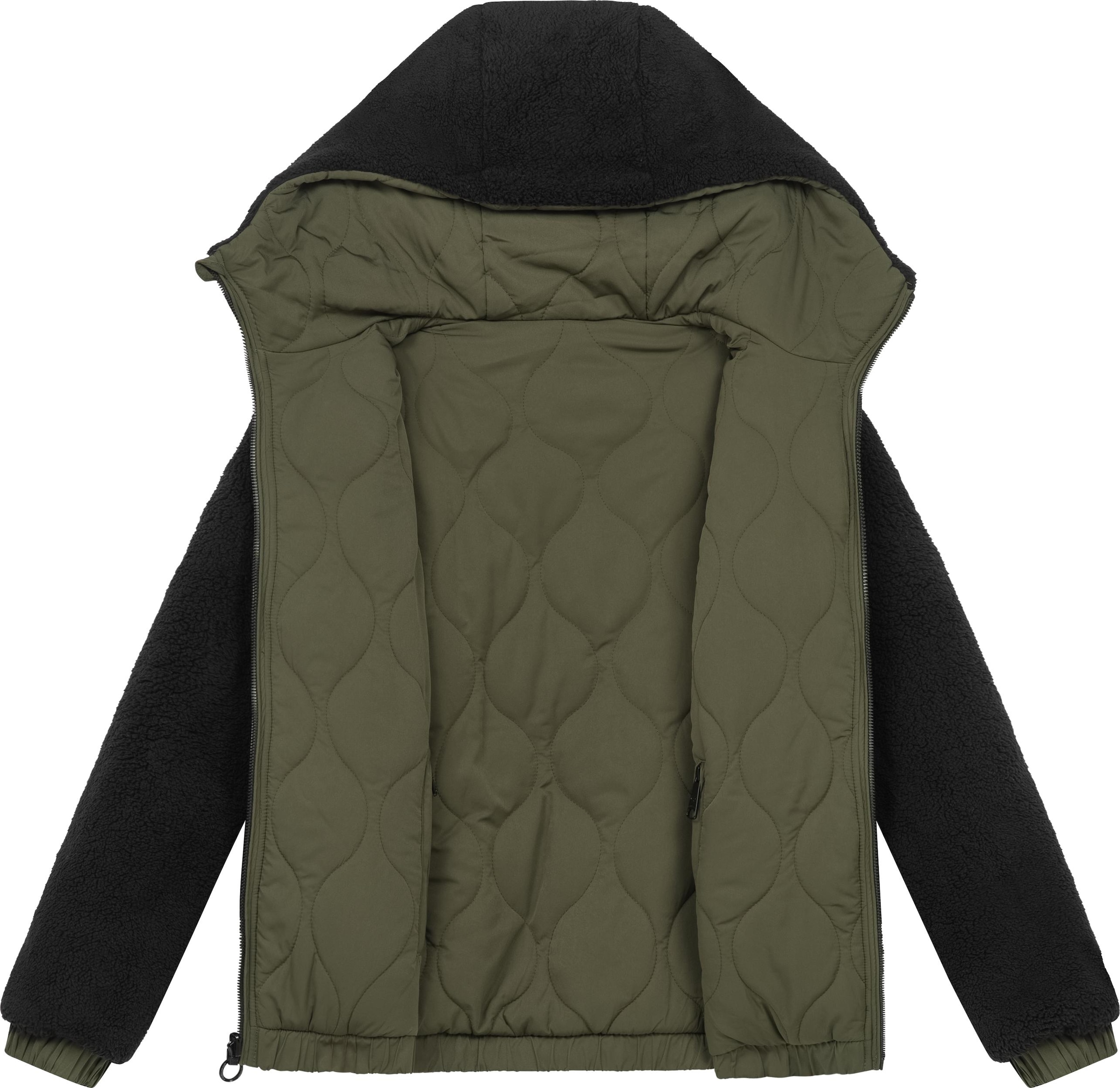 Ragwear Wendejacke »Qaria«, mit Kapuze, ultraleichte 2-in-1 Damen Winterjacke mit Kapuze