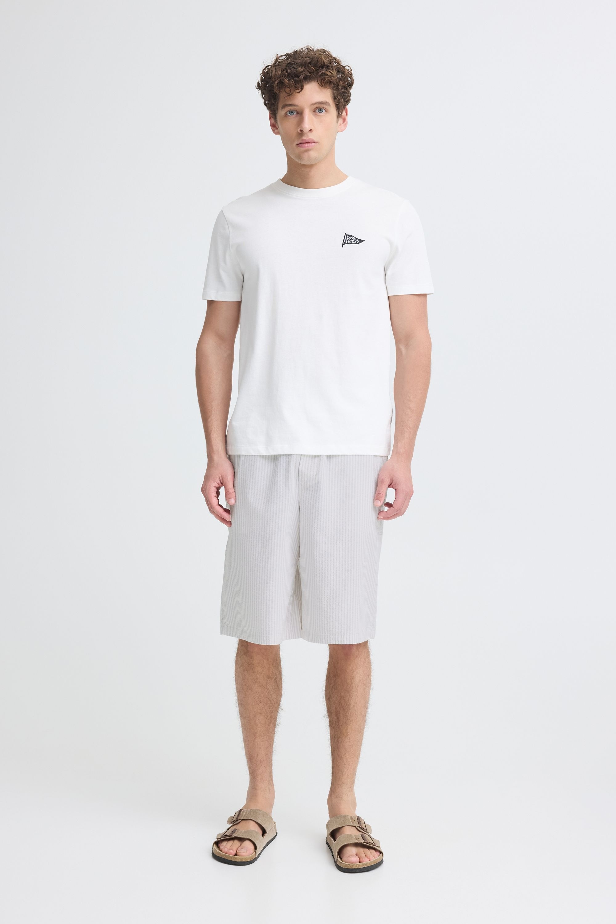 Casual Friday Chinoshorts "Chinoshorts CFJaevon Striped" günstig online kaufen