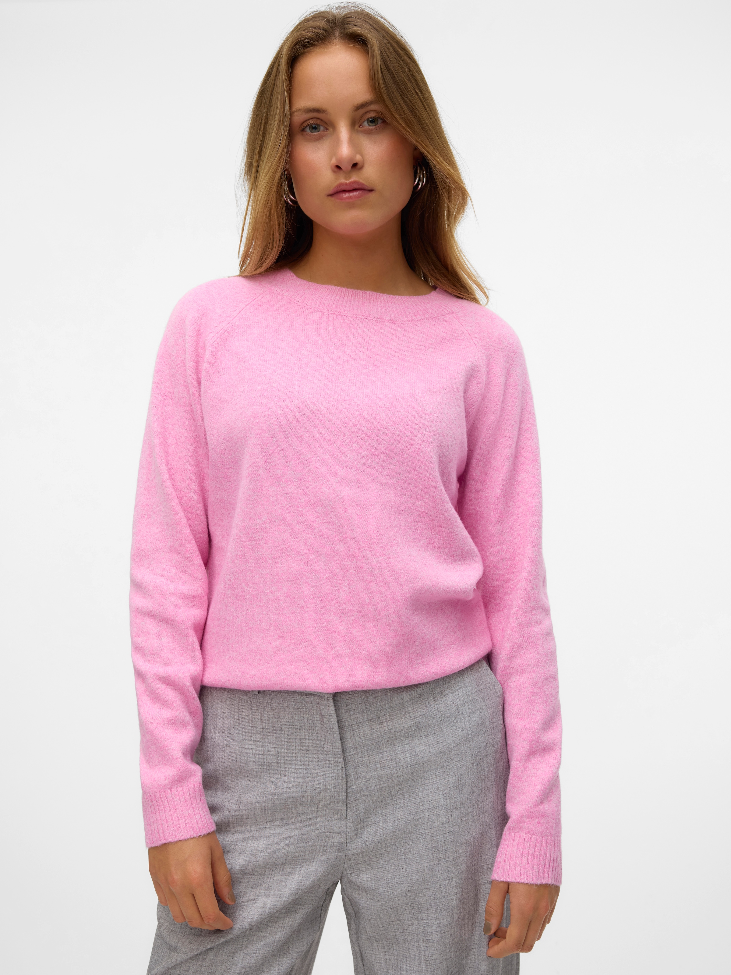 Vero Moda Rundhalspullover »VMDOFFY LS O-NECK BLOUSE GA NOOS«
