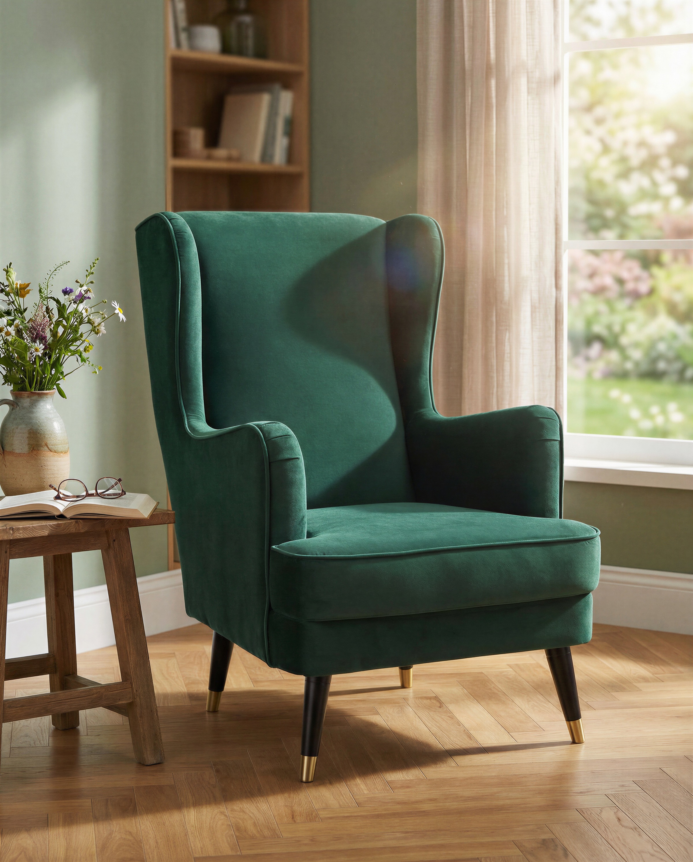 Home affaire Ohrensessel "ZILLER, TV-Sessel, frei im Raum stellbar, in Cord günstig online kaufen