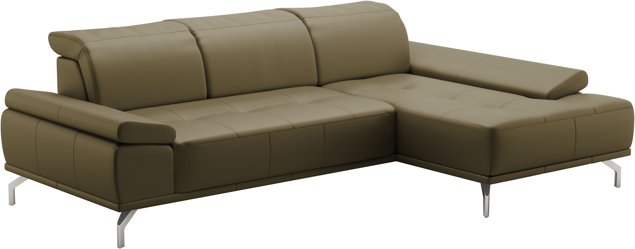 Places of Style Ecksofa »Caluna«, Inkl.Sitztiefenverstellung