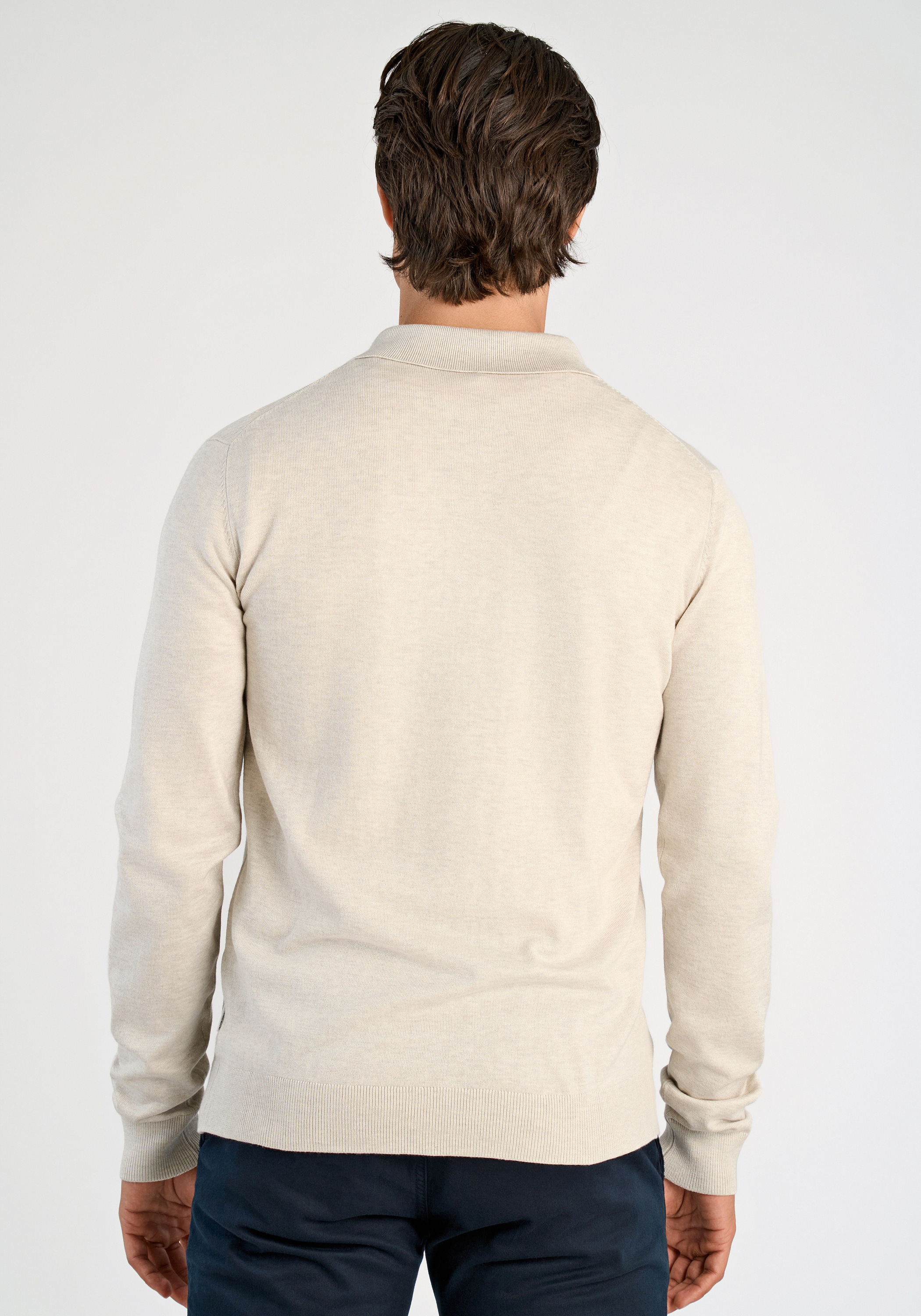 LINDBERGH Langarm-Poloshirt "Lindbergh Troyer" günstig online kaufen