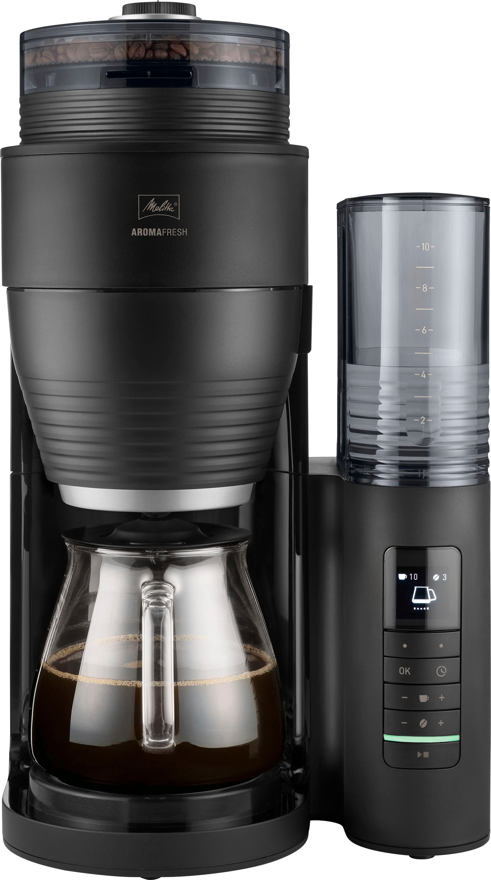 Melitta Kaffeemaschine mit Mahlwerk "AromaFresh Pro X 1030-02" 1,25 l Kaffe günstig online kaufen