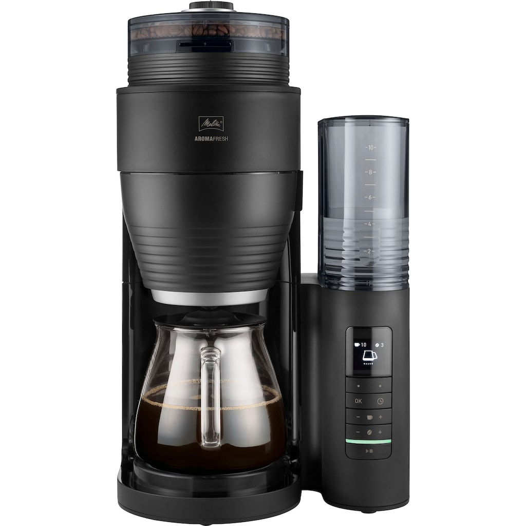 Melitta Kaffeemaschine mit Mahlwerk »AromaFresh Pro X 1030-02«, 1,25 l Kaffeekanne, Papierfilter, 1x4