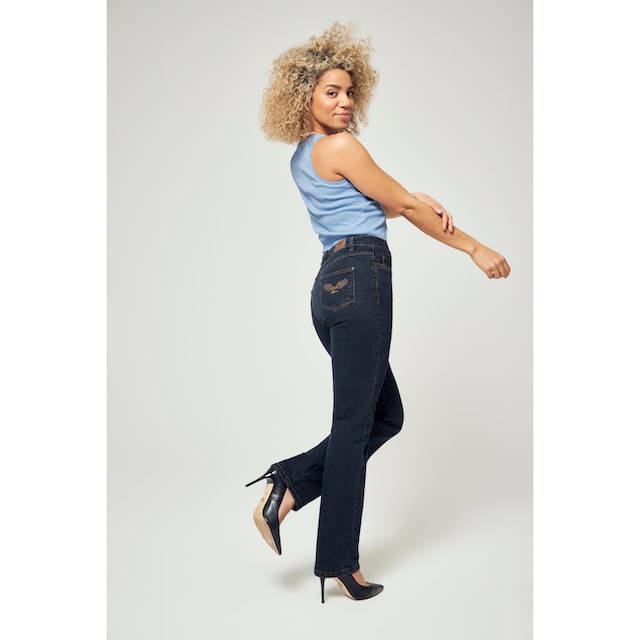 Black Friday Arizona Gerade Jeans »Comfort-Fit«, High Waist | BAUR