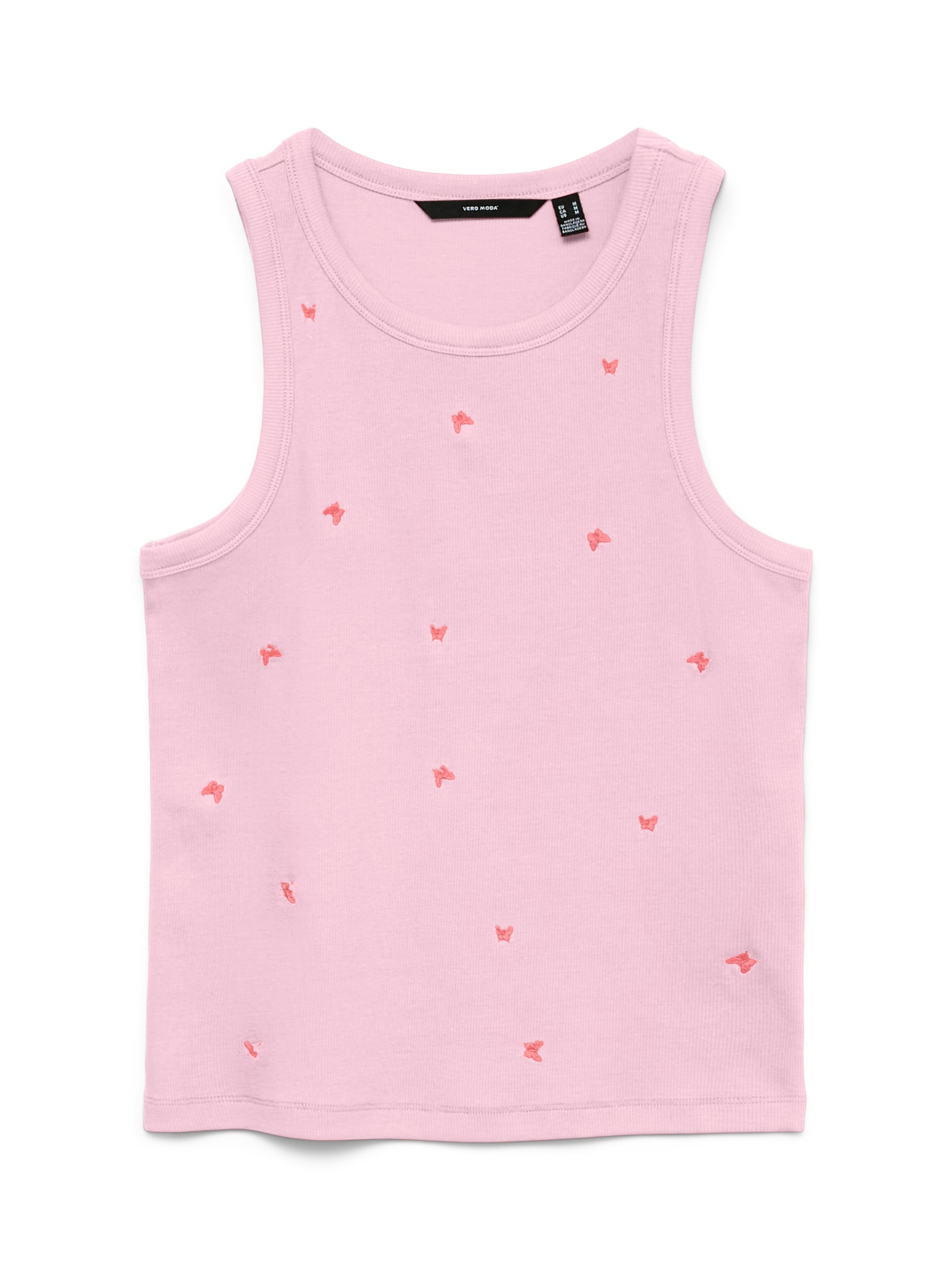 Vero Moda Tanktop "VMNAJA TANK TOP BOX JRS" Baumwollmischung günstig online kaufen