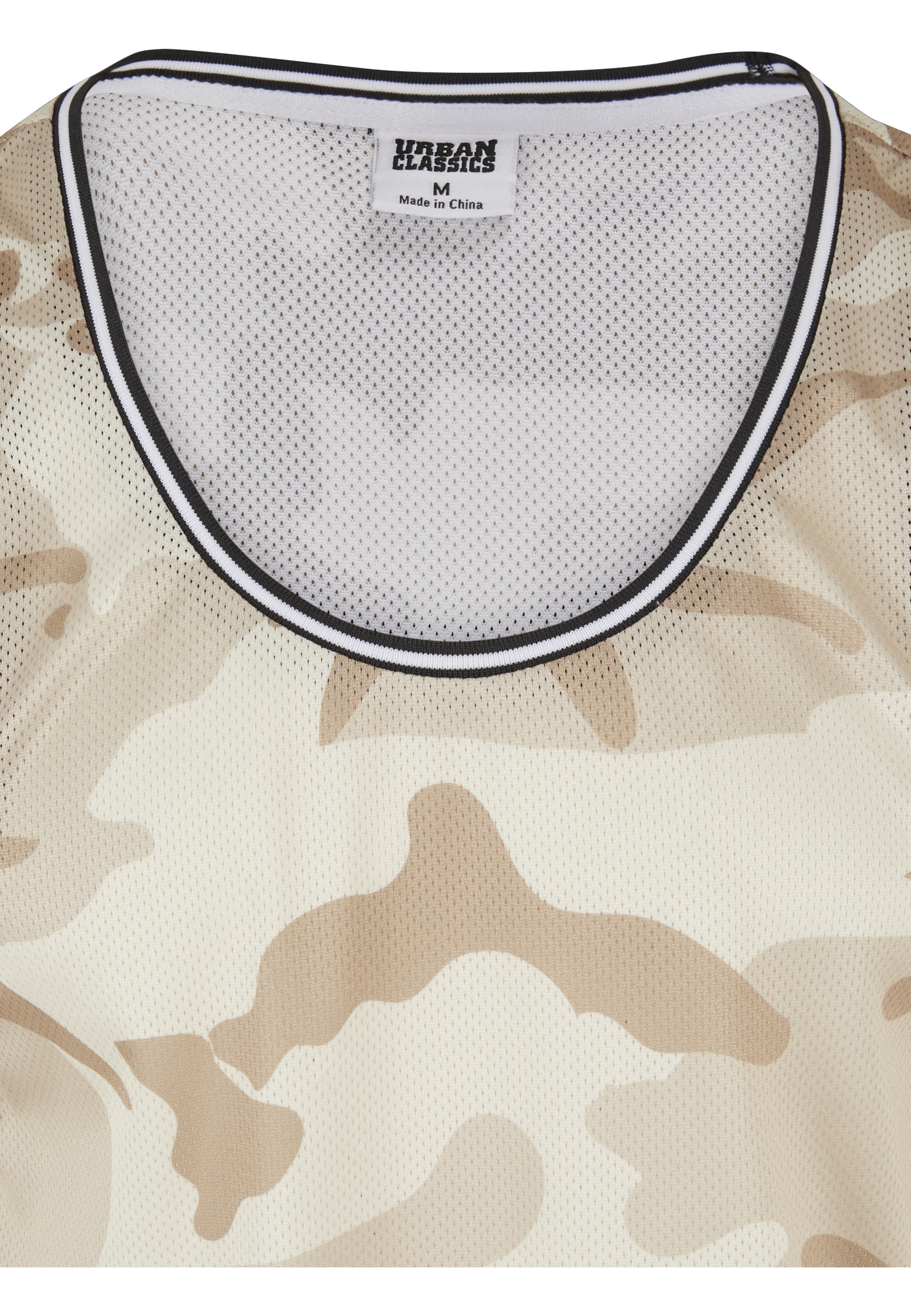 URBAN CLASSICS Tanktop »Urban Classics Herren Camo Mesh Tanktop« 1 Stk.