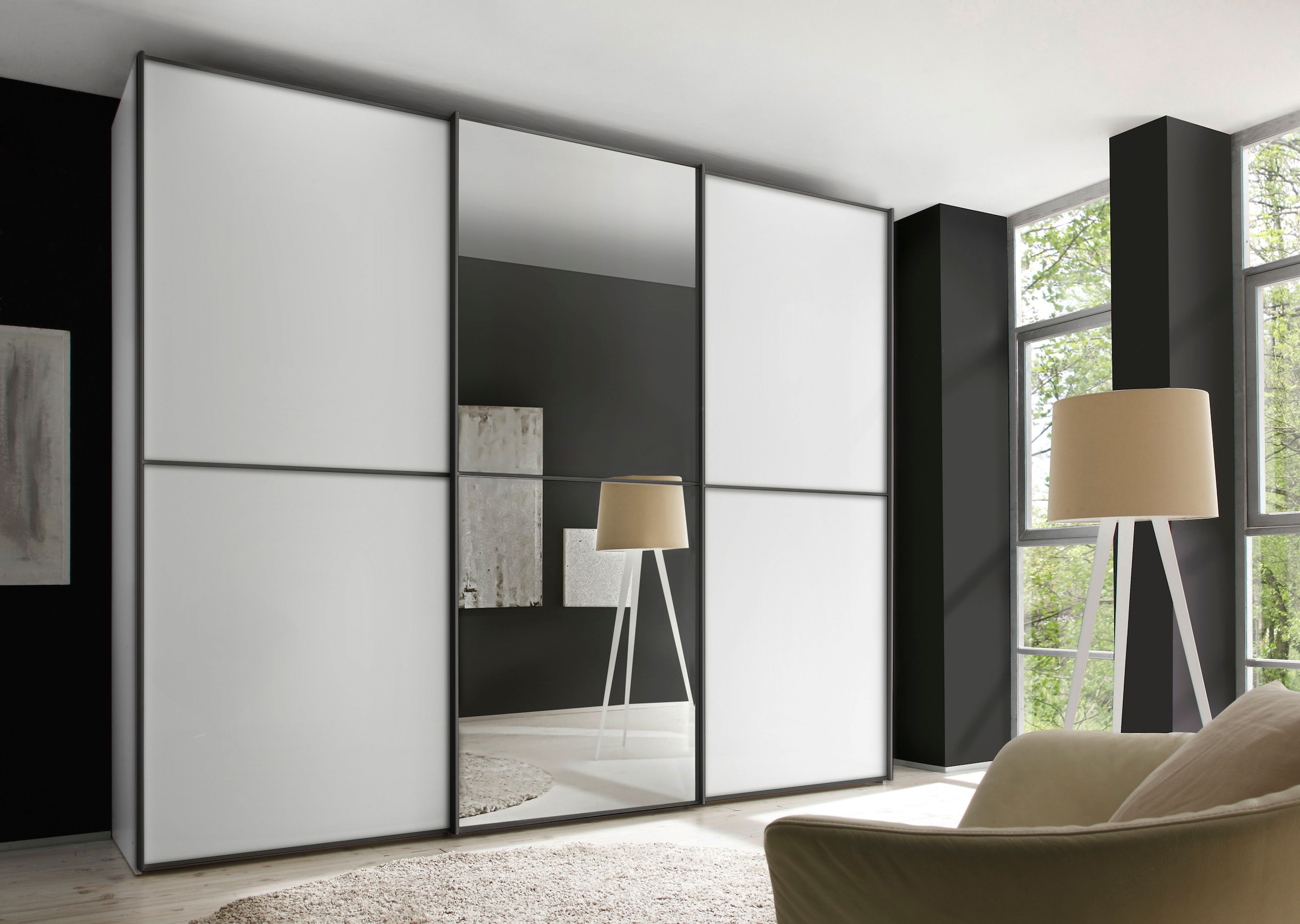 STAUD Schwebetürenschrank "Sinfonie Plus, edles Design in hochwertiger Qual günstig online kaufen