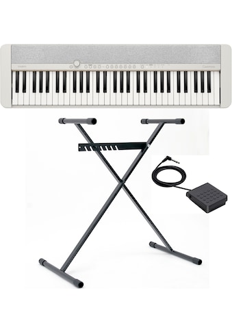 CASIO Keyboard »Piano-Keyboard-Set CT-S1WESET«, (Set, inkl. Keyboardständer,... kaufen