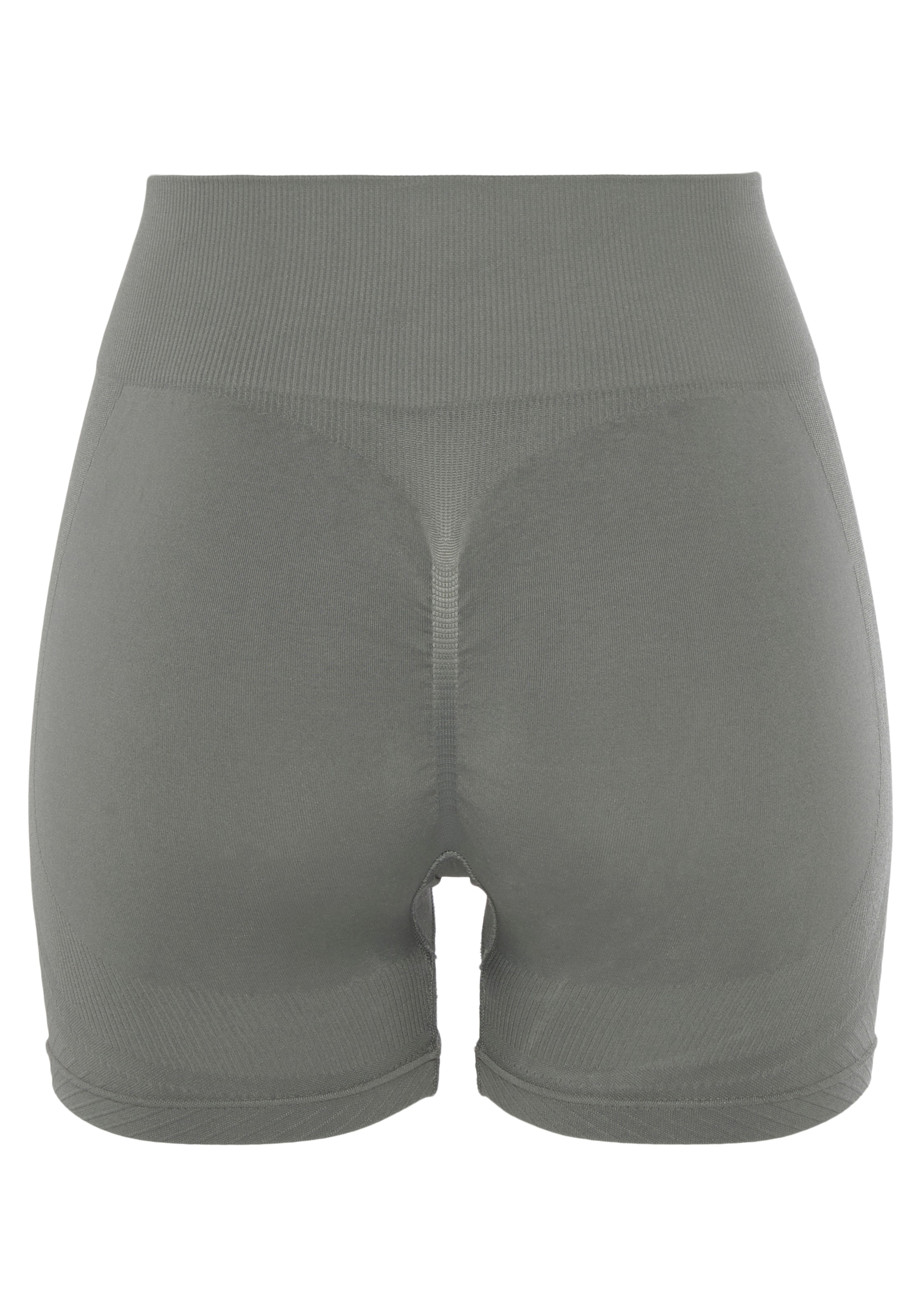 LASCANA Funktionsshorts »Po Push Up«, mit Rippstruktur und Shapingeffekt, Sportshorts