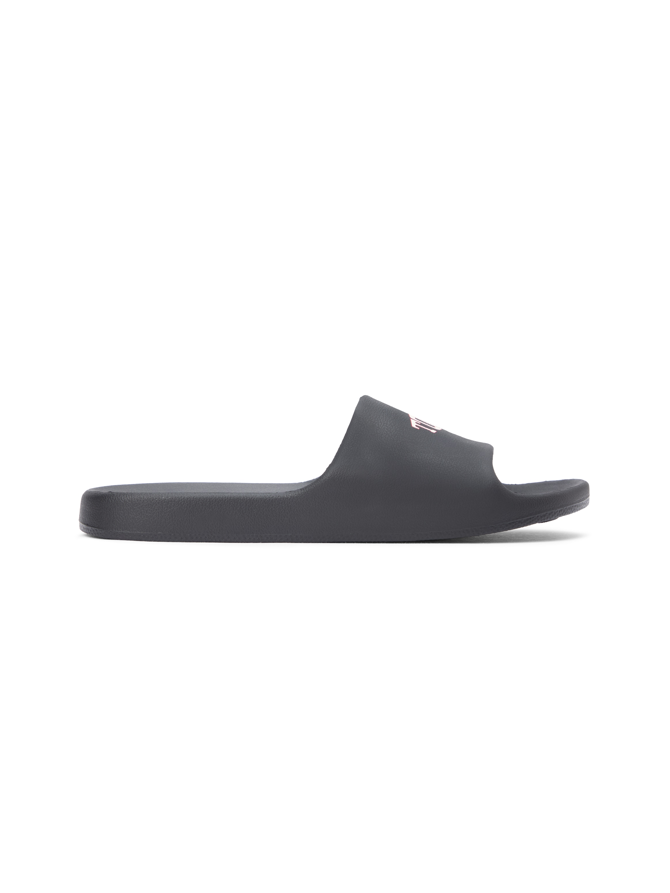 Tommy Jeans Pantolette »TJM INJECTED SANDAL«  Sommerschuh, Strandschuh, Flat mit Logoemblem - in schmaler Form
