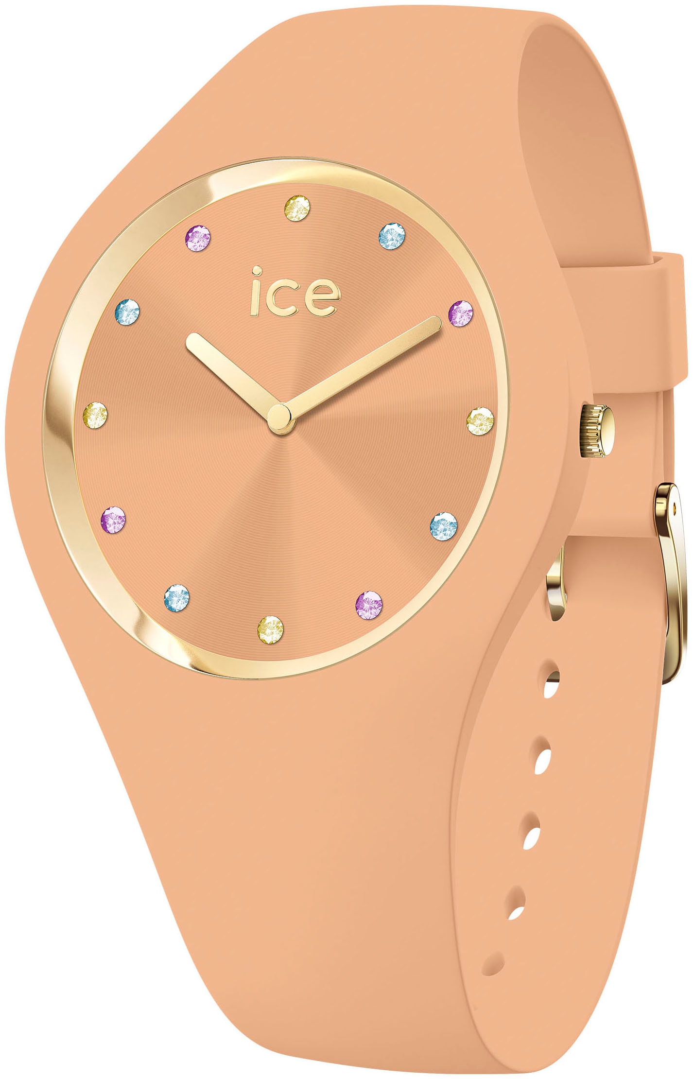 Quarzuhr »ICE cosmos - Small+ - 2H (colour stones)«, Armbanduhr, Damenuhr,...