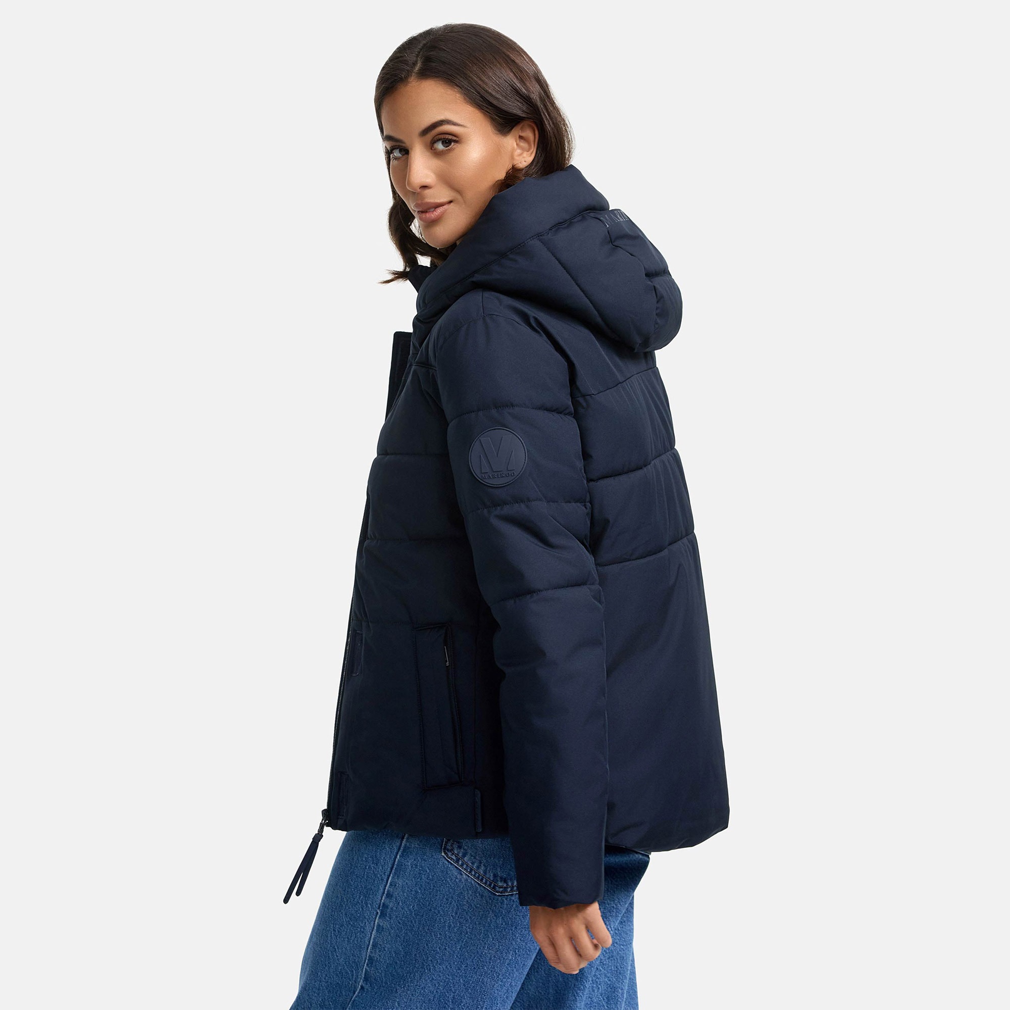 Marikoo Outdoorjacke »Elira«, mit warmem Teddyfell