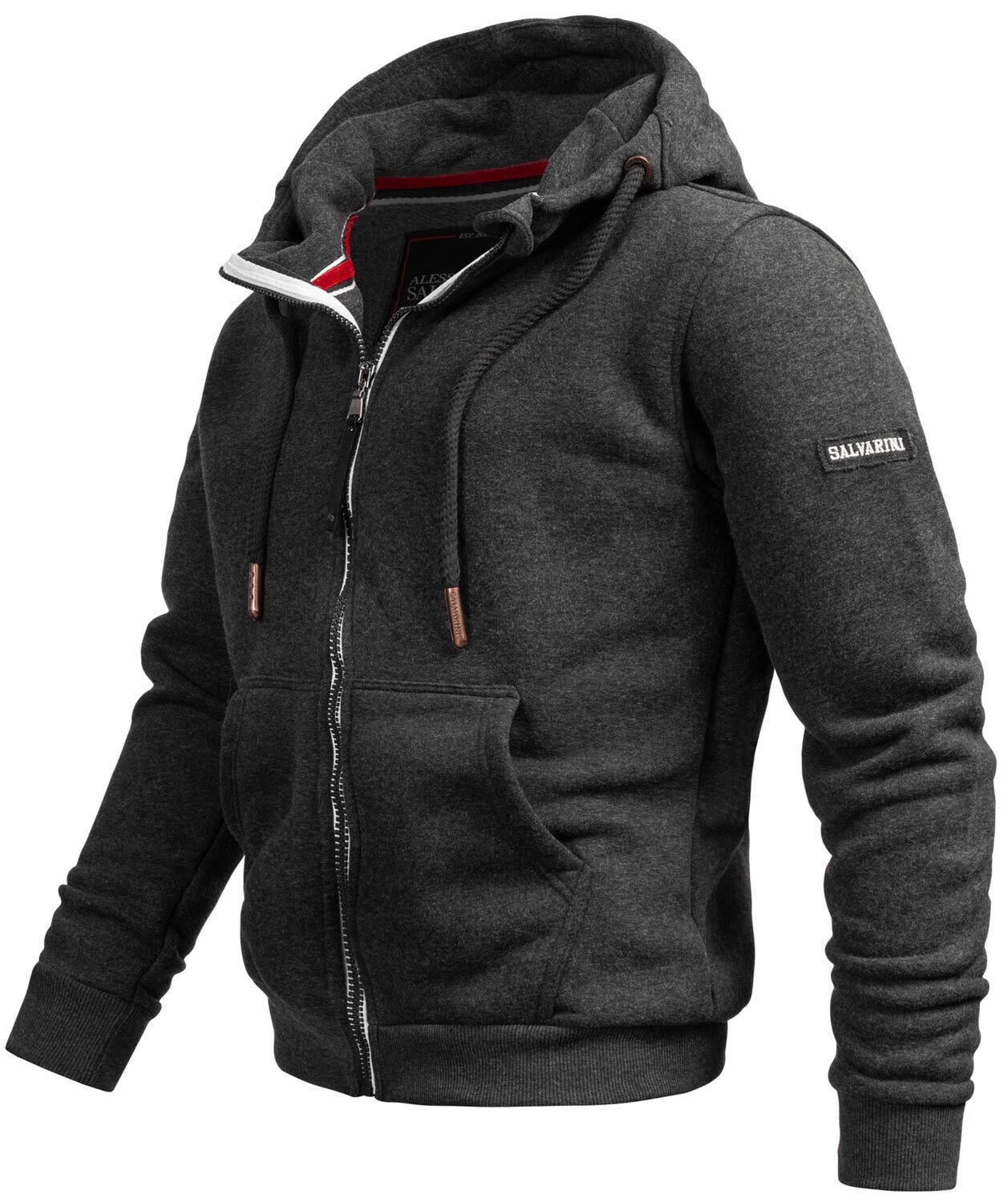 Alessandro Salvarini Sweatjacke »ASBergamo«, aus hochwertigem, warmem Material