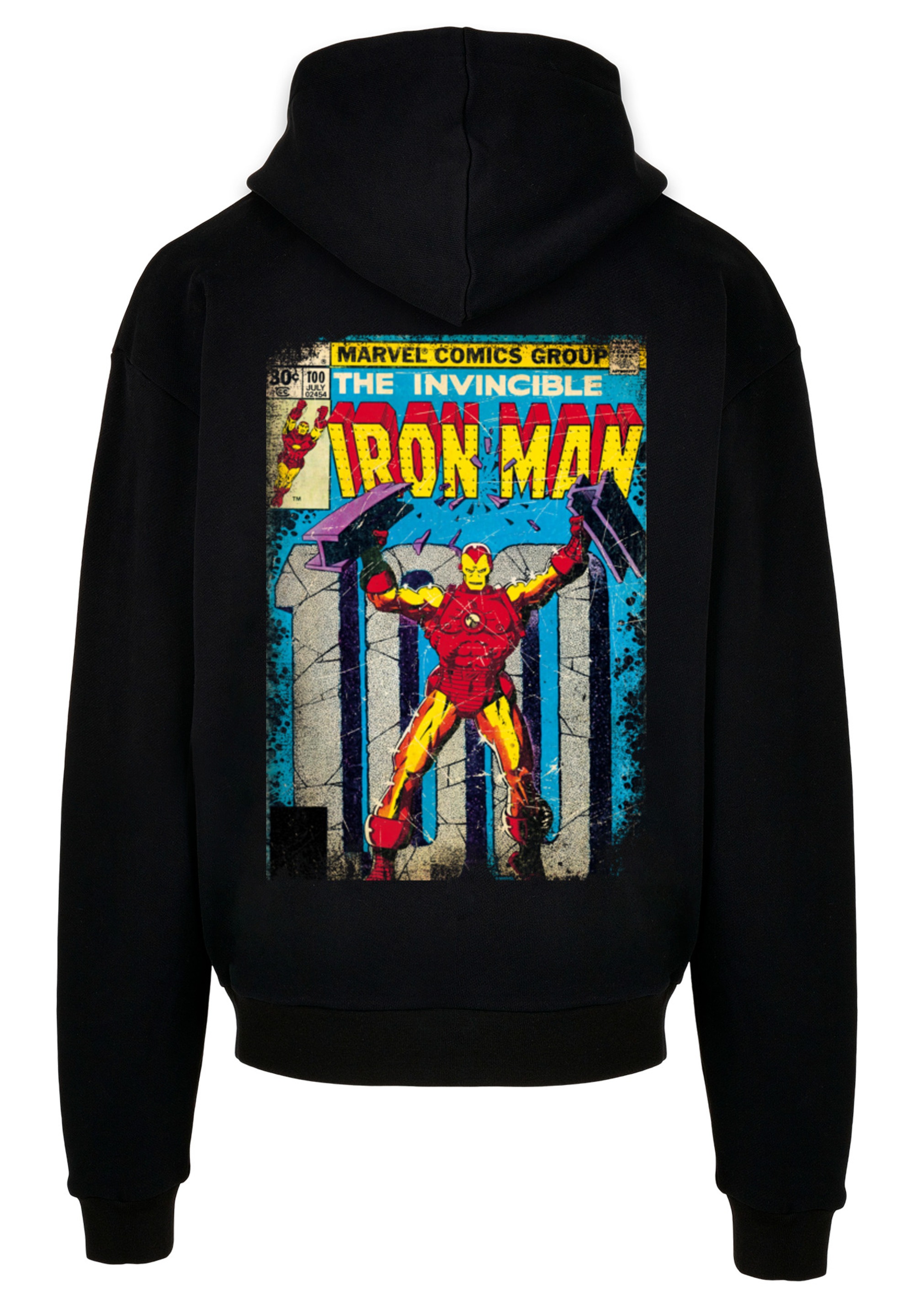 F4NT4STIC Kapuzenpullover »Marvel Iron Man Cover«, Print