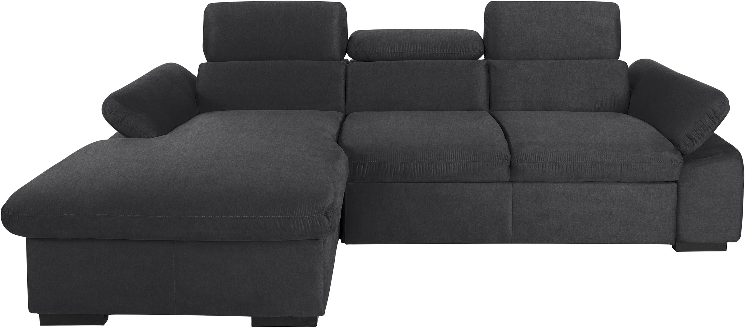 COTTA Ecksofa "Lola L-Form mit Kopfteilfunktion & Hocker" wahlweise mit Bet günstig online kaufen